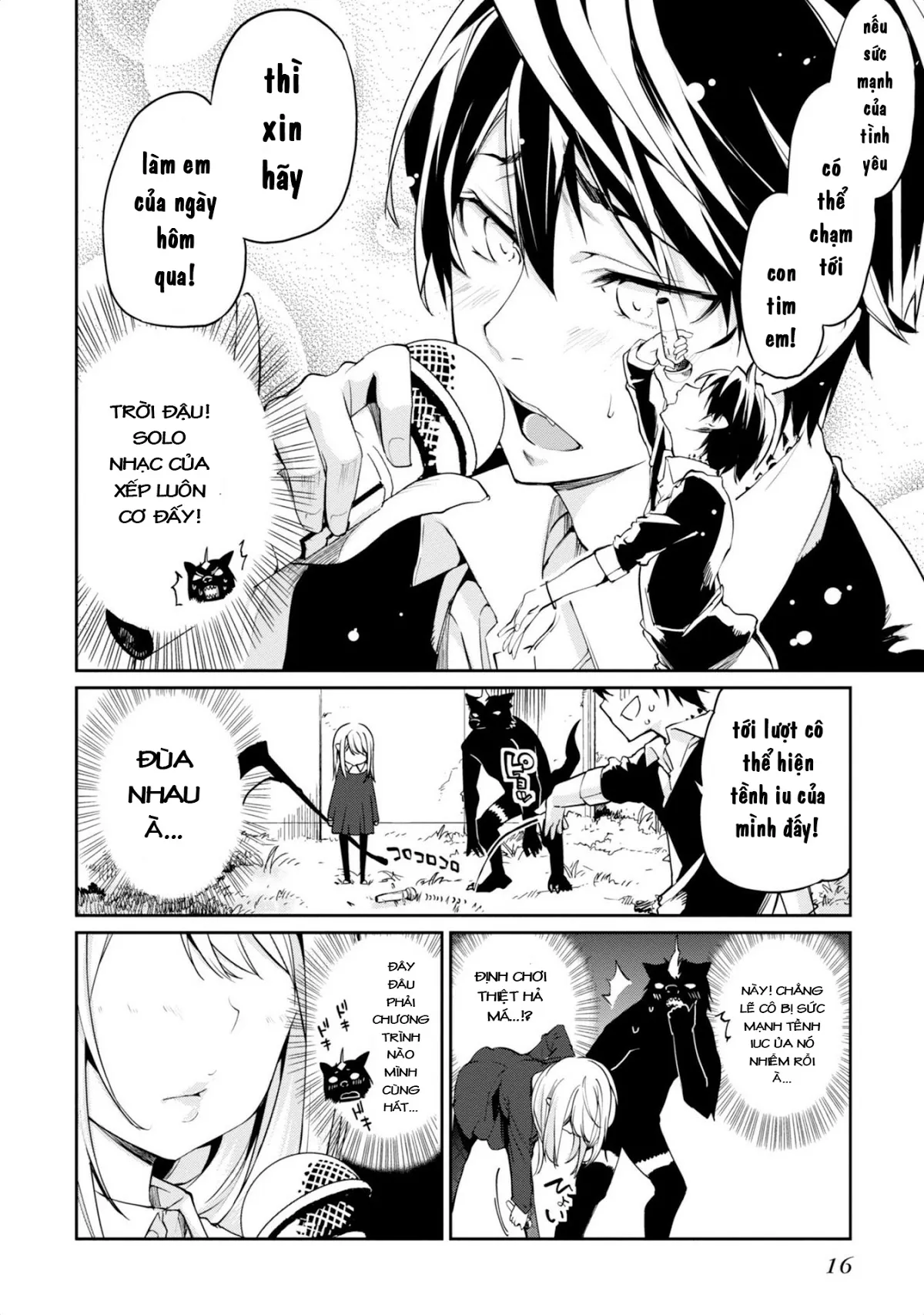 Con quỷ ngu ngốc dám nhờn với các chị thiên thầ... - Chap 5 - 16