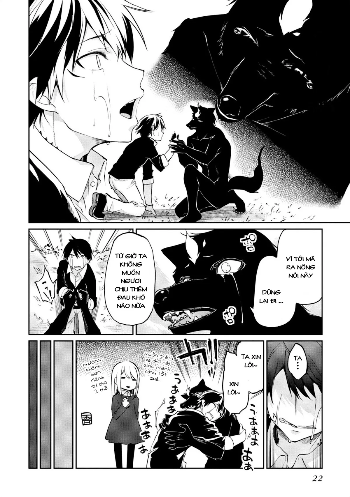 Con quỷ ngu ngốc dám nhờn với các chị thiên thầ... - Chap 5 - 22