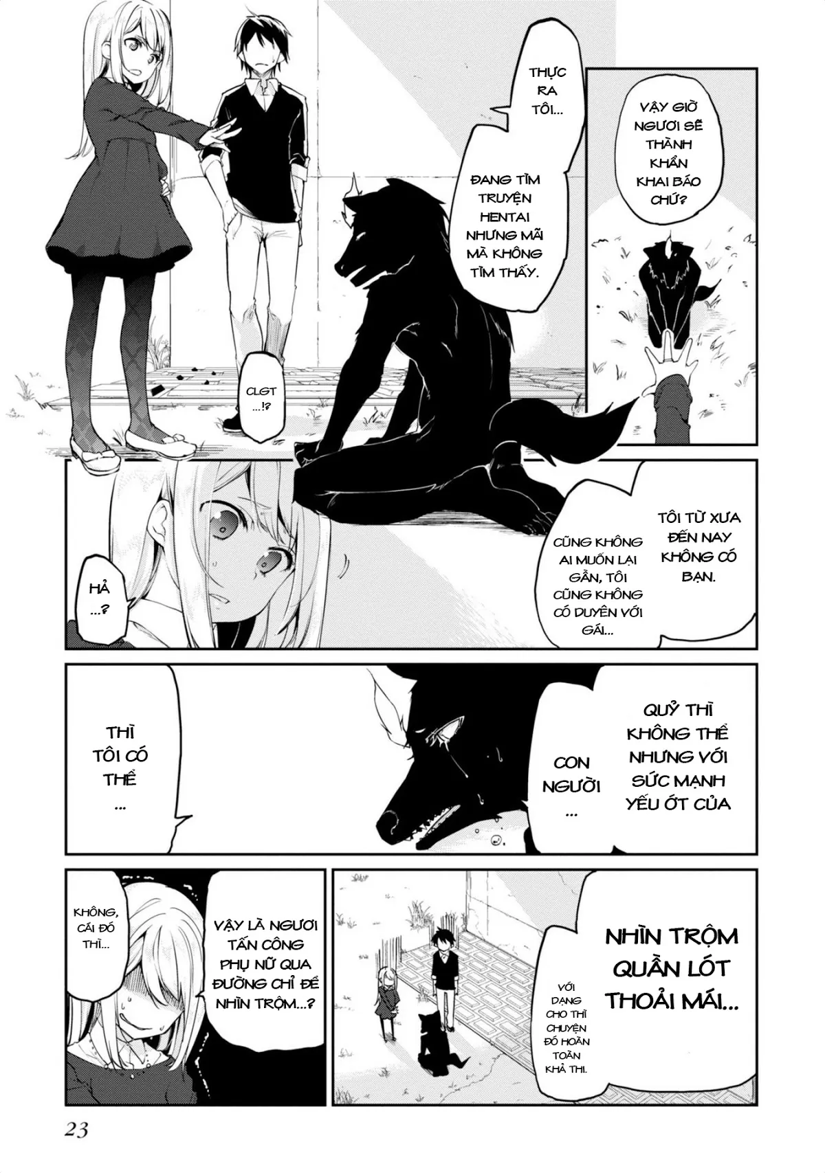 Con quỷ ngu ngốc dám nhờn với các chị thiên thầ... - Chap 5 - 23