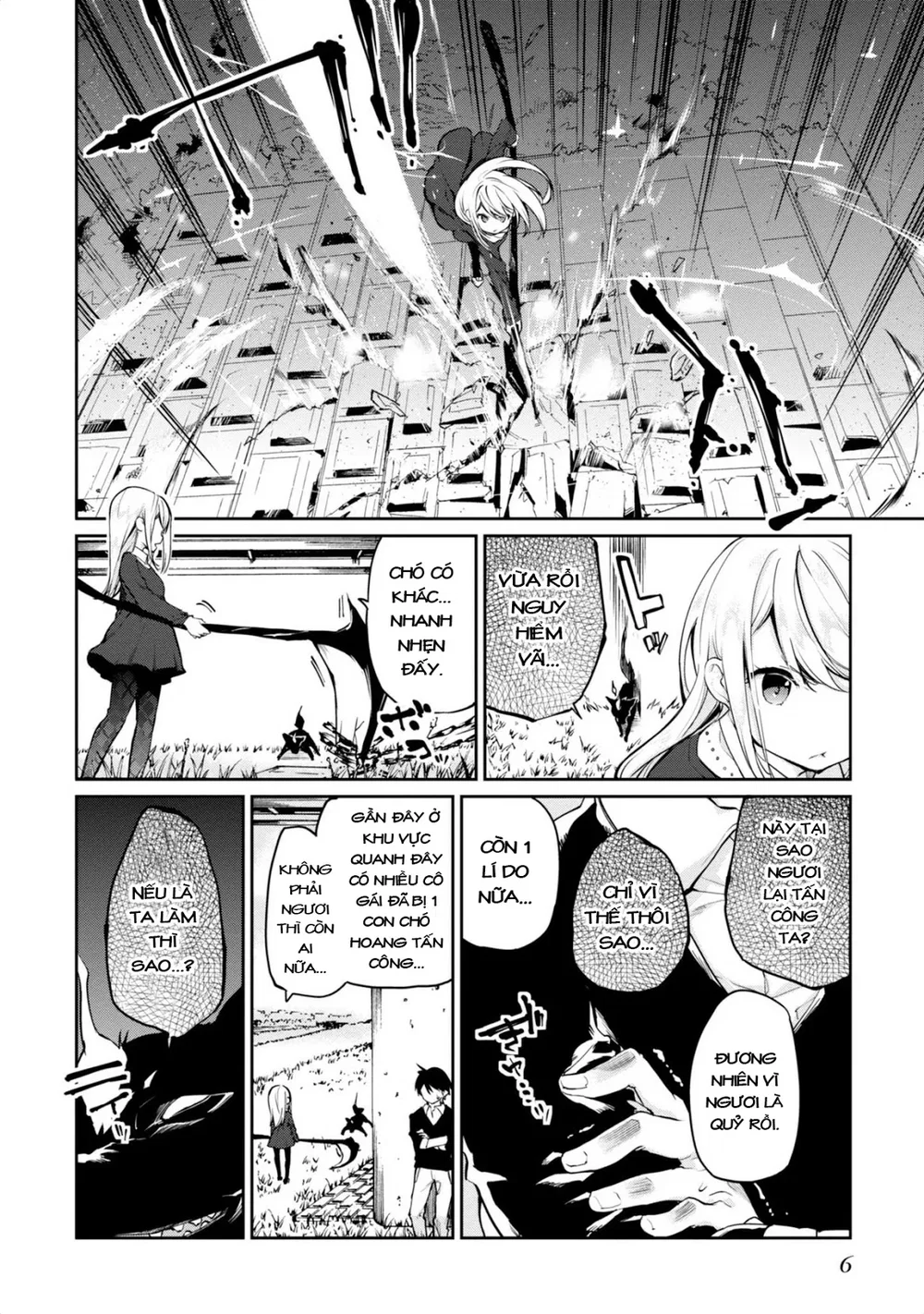 Con quỷ ngu ngốc dám nhờn với các chị thiên thầ... - Chap 5 - 6