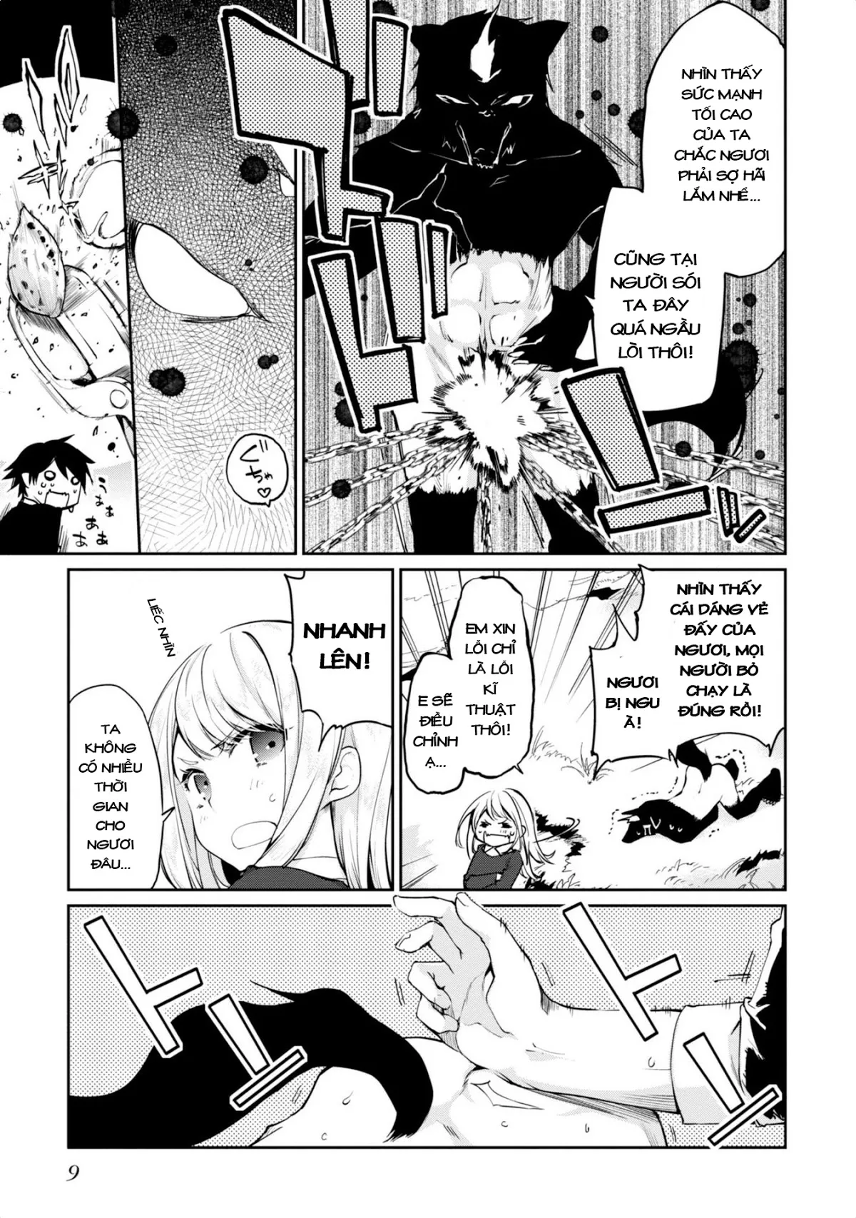 Con quỷ ngu ngốc dám nhờn với các chị thiên thầ... - Chap 5 - 9