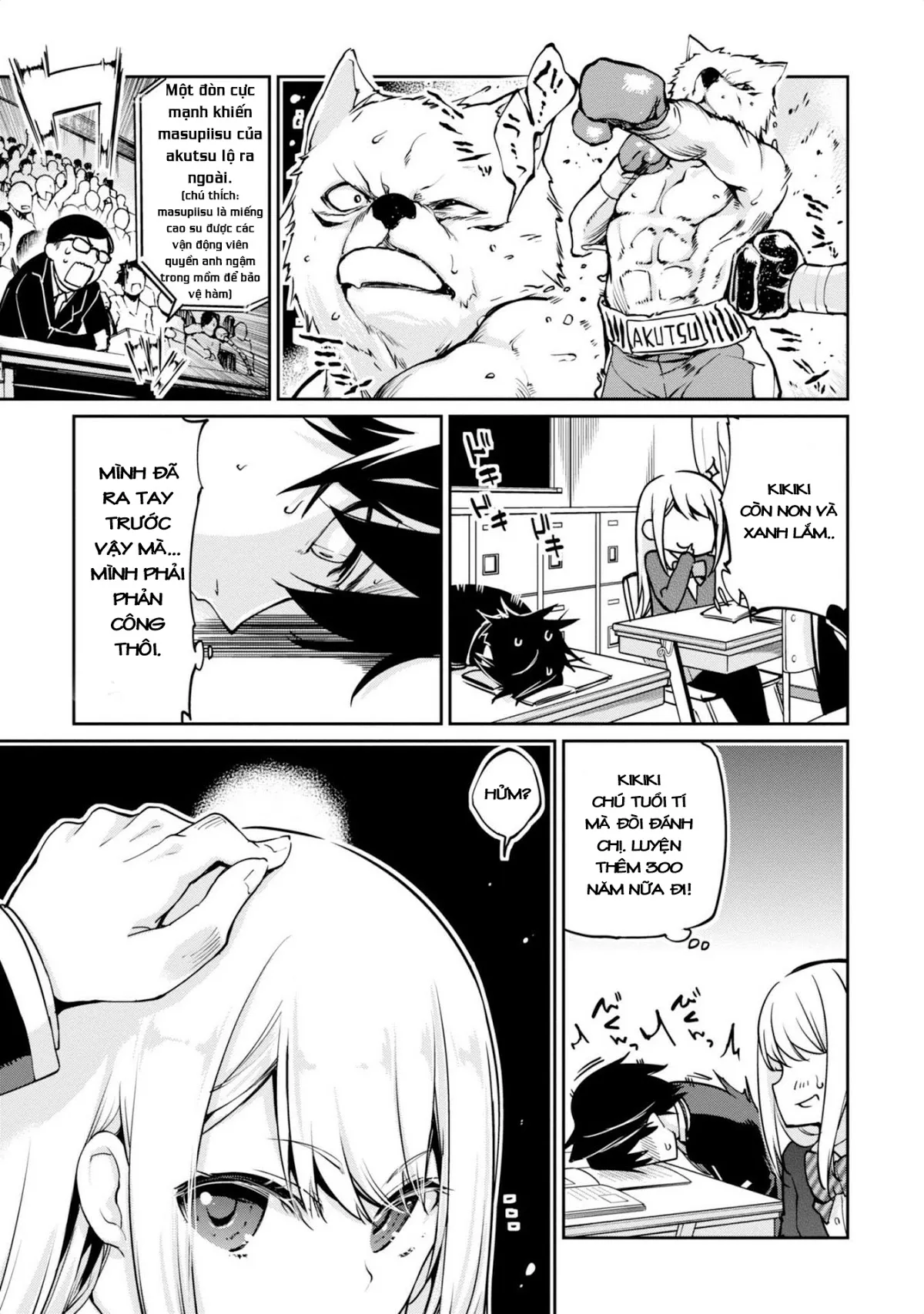 Con quỷ ngu ngốc dám nhờn với các chị thiên thầ... - Chap 3 - 18