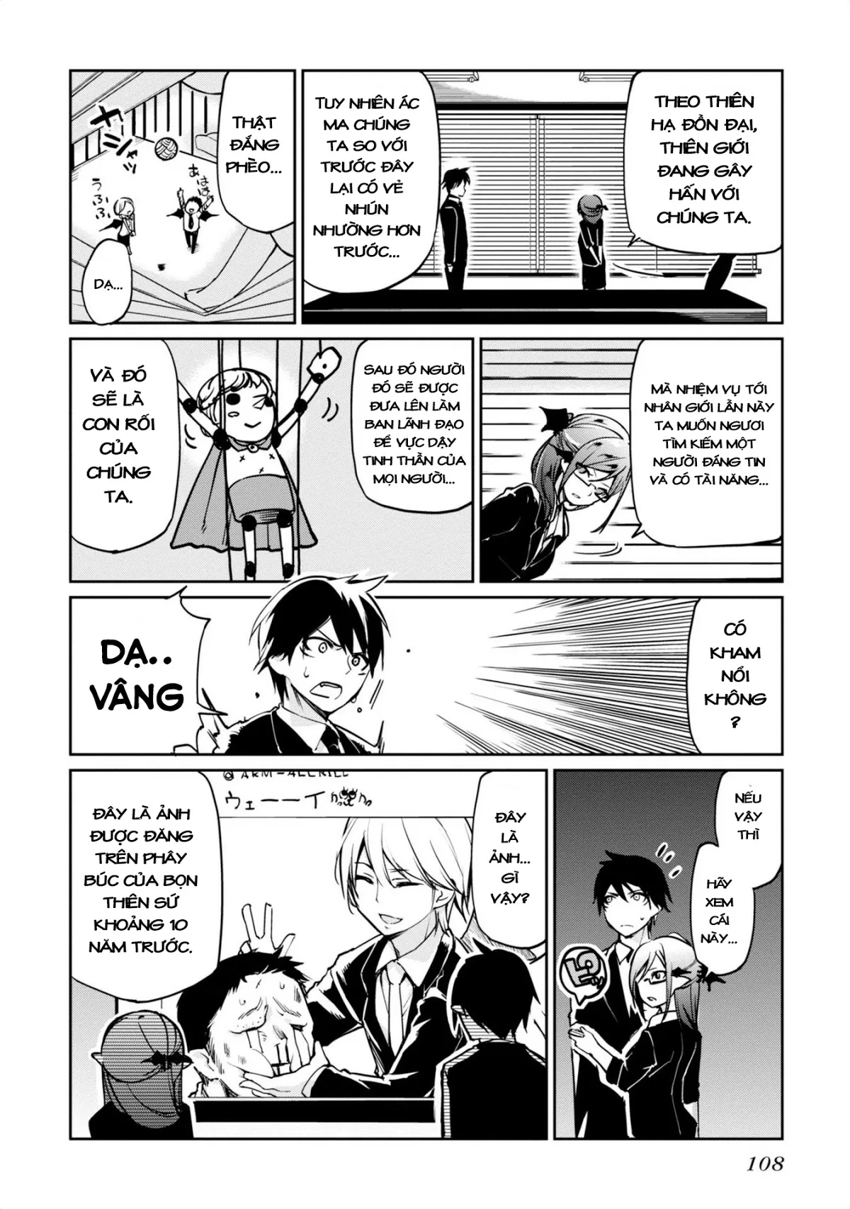 Con quỷ ngu ngốc dám nhờn với các chị thiên thầ... - Chap 3 - 4