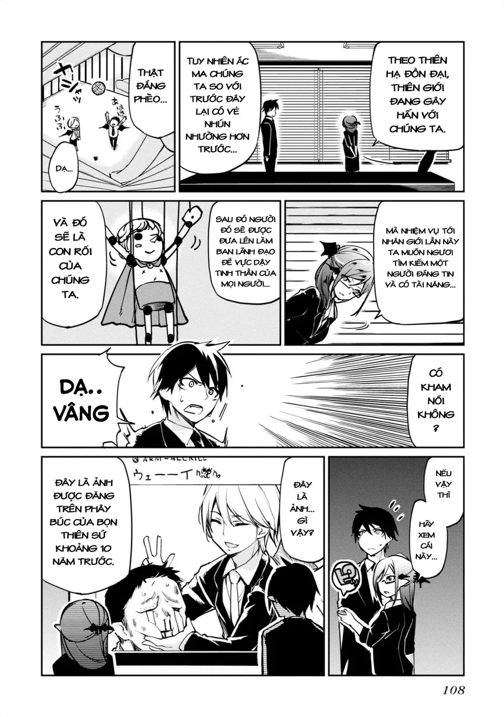 Con quỷ ngu ngốc dám nhờn với các chị thiên thầ... - Chap 3 - 4
