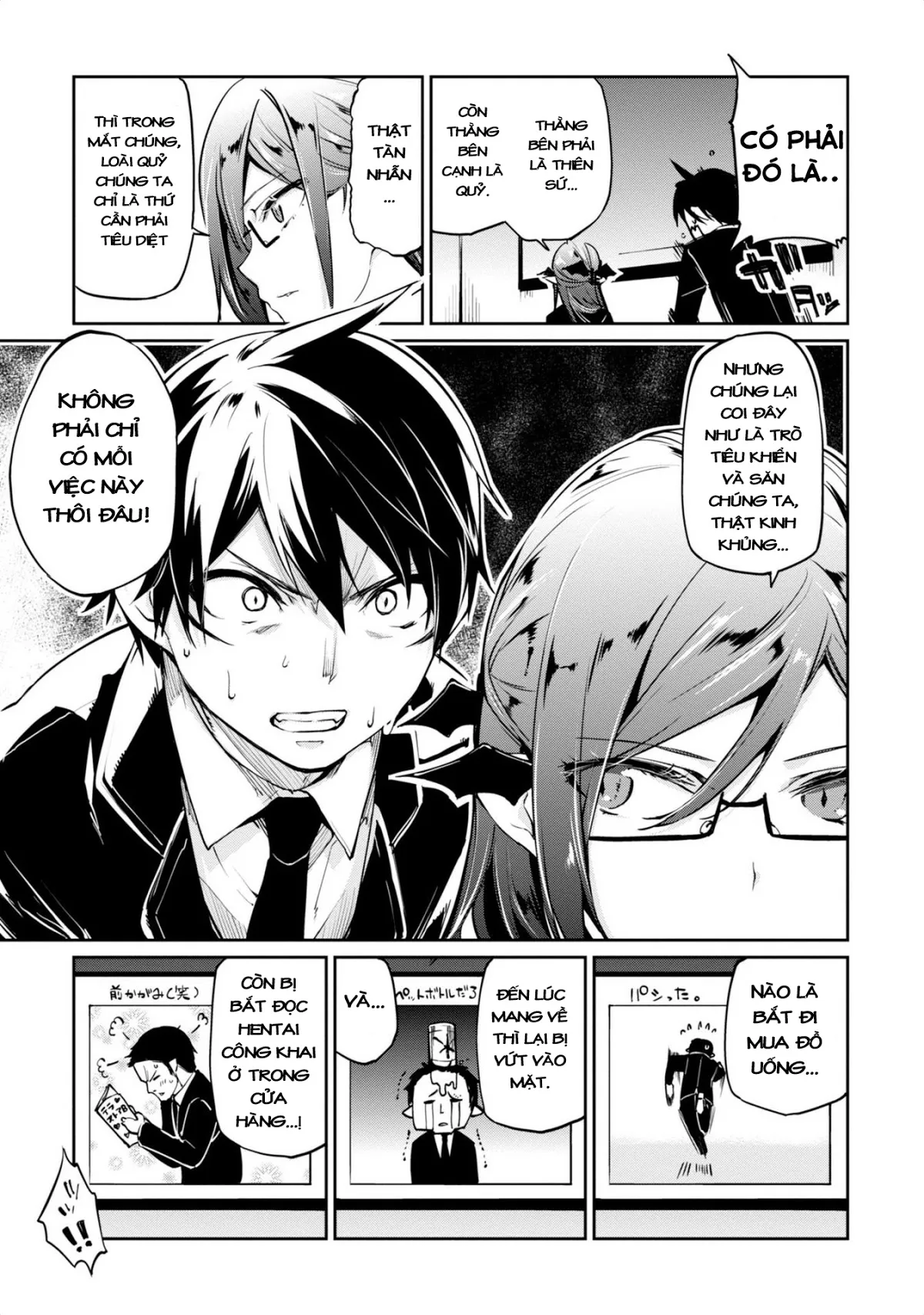 Con quỷ ngu ngốc dám nhờn với các chị thiên thầ... - Chap 3 - 5