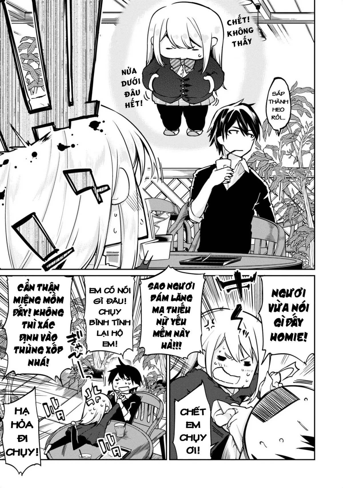 Con quỷ ngu ngốc dám nhờn với các chị thiên thầ... - Chap 4 - 17