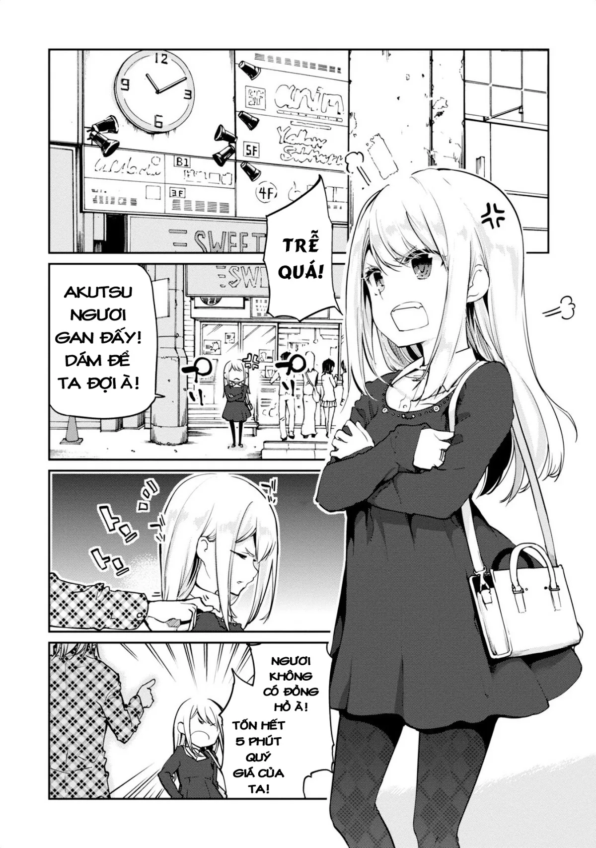 Con quỷ ngu ngốc dám nhờn với các chị thiên thầ... - Chap 4 - 2