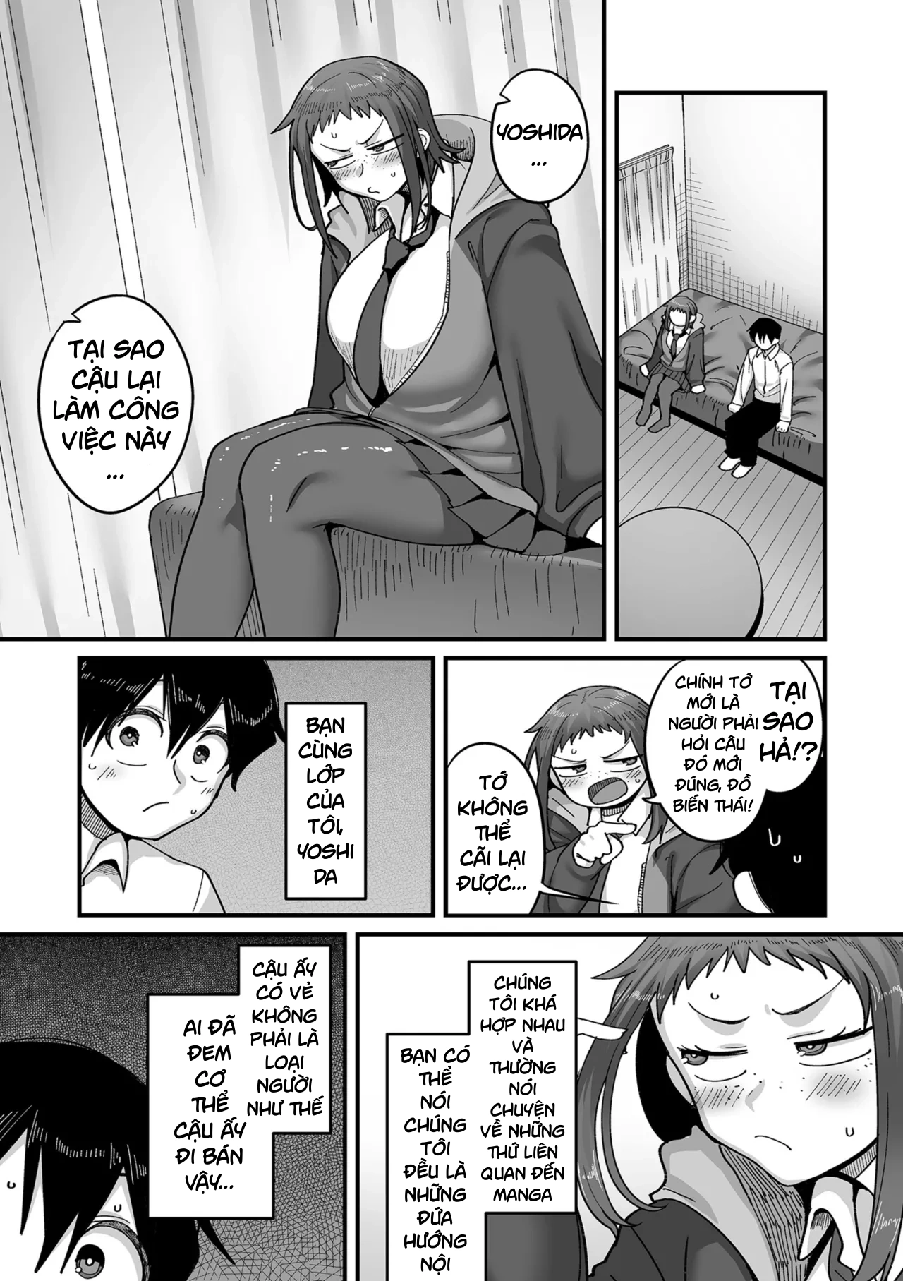 School Prostitution Journal (Comix) - Chapter 2 Freckled Introvert Yoshida - 3
