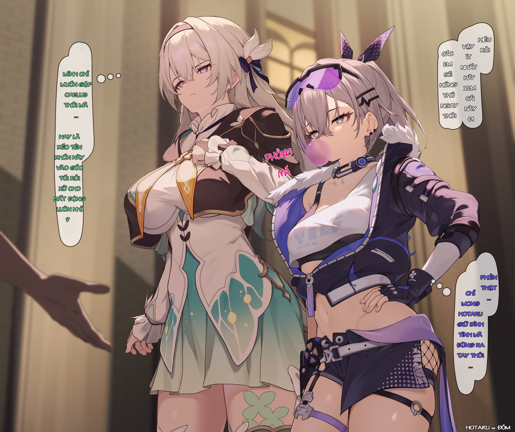 Thôi miên và NTR em Firefly và Silver Wolf~ - Oneshot - 3