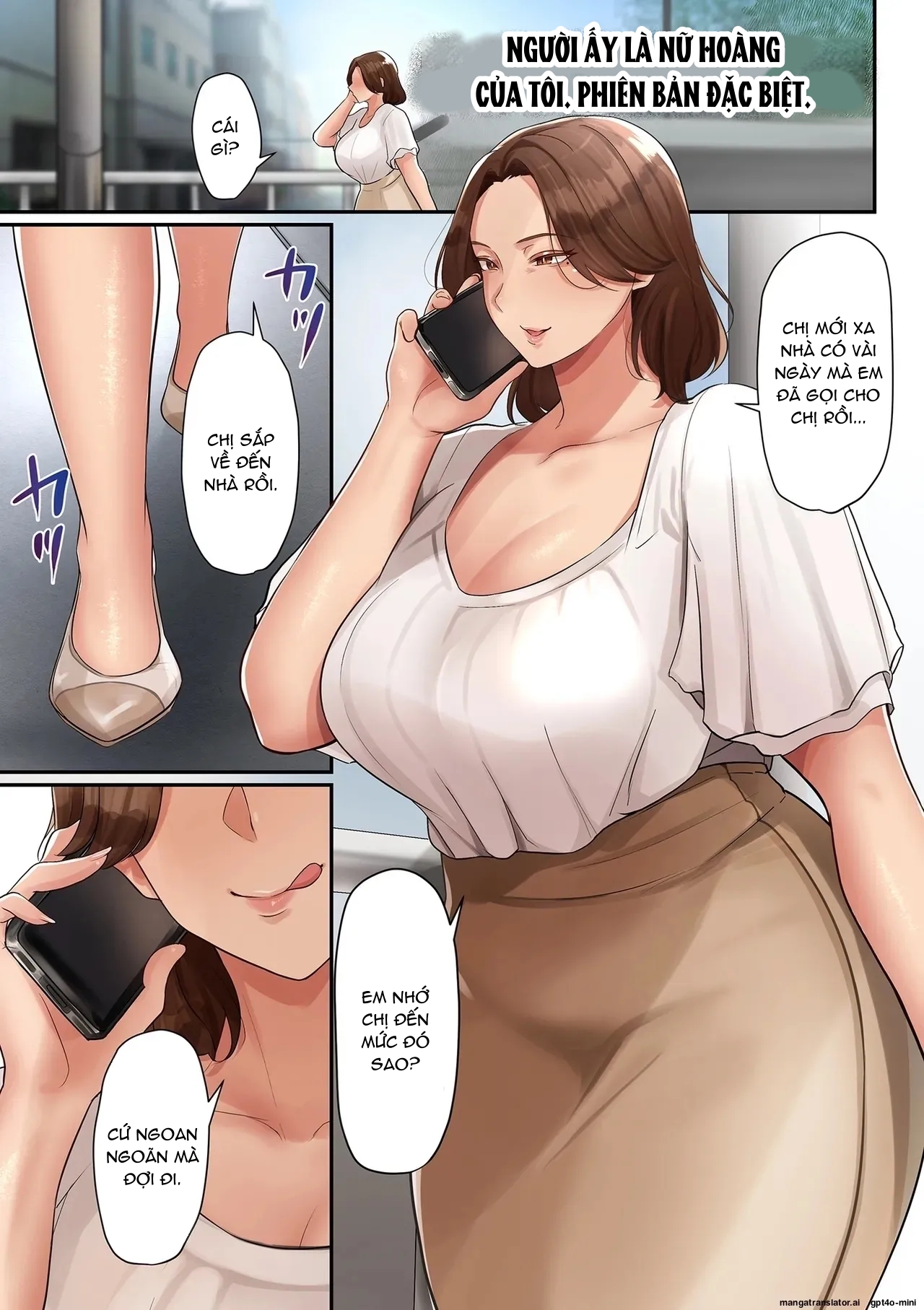 Làm nô lệ cho bạn của mẹ tôi - Thật là sướng! - Sieu Pham Chap 2 - 1