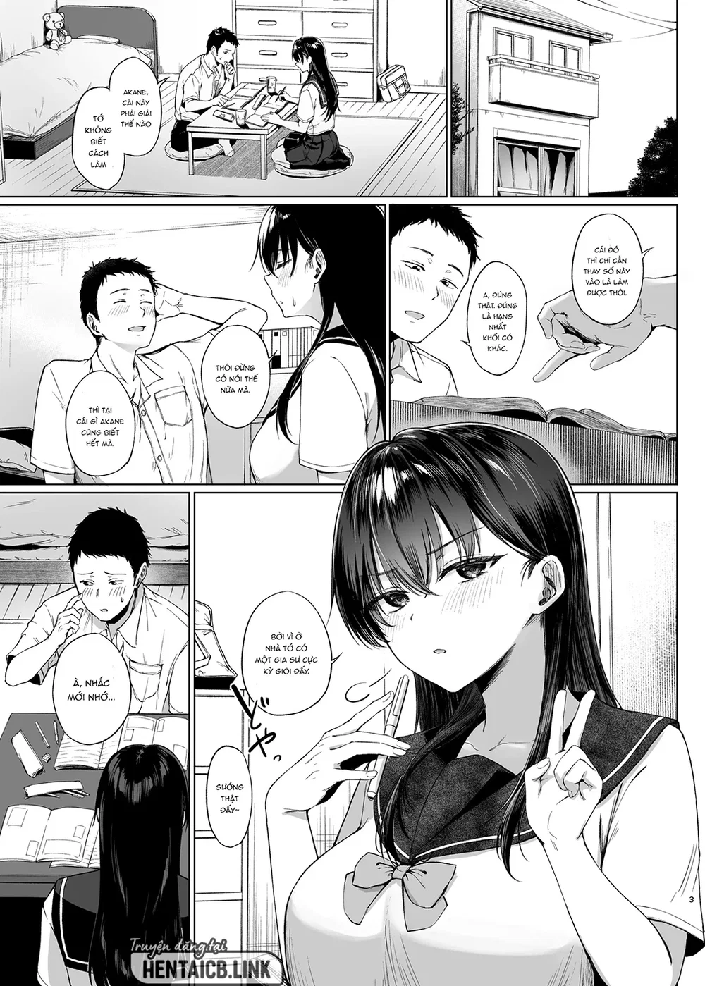 Giúp cháu gái tìm hiểu về đàn ông - Ch 1 - 3
