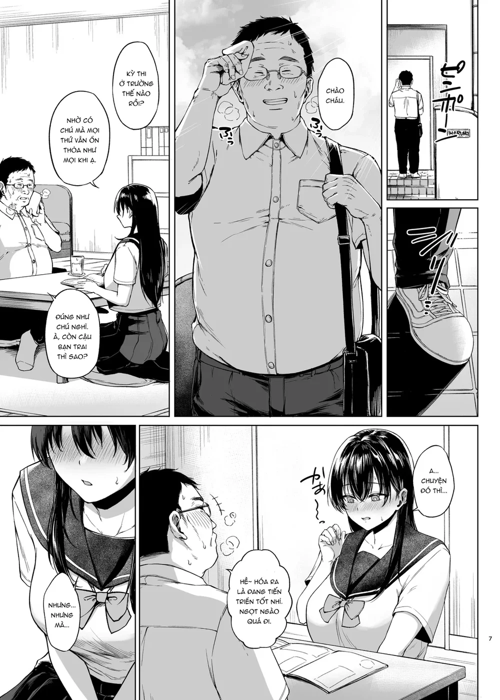 Giúp cháu gái tìm hiểu về đàn ông - Ch 1 - 7
