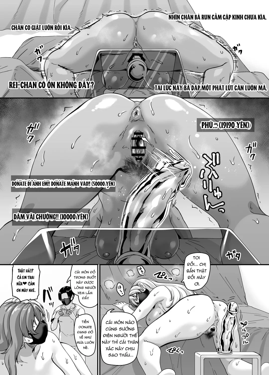 Buổi livestream sex của chị gái - Ch 2 - 29