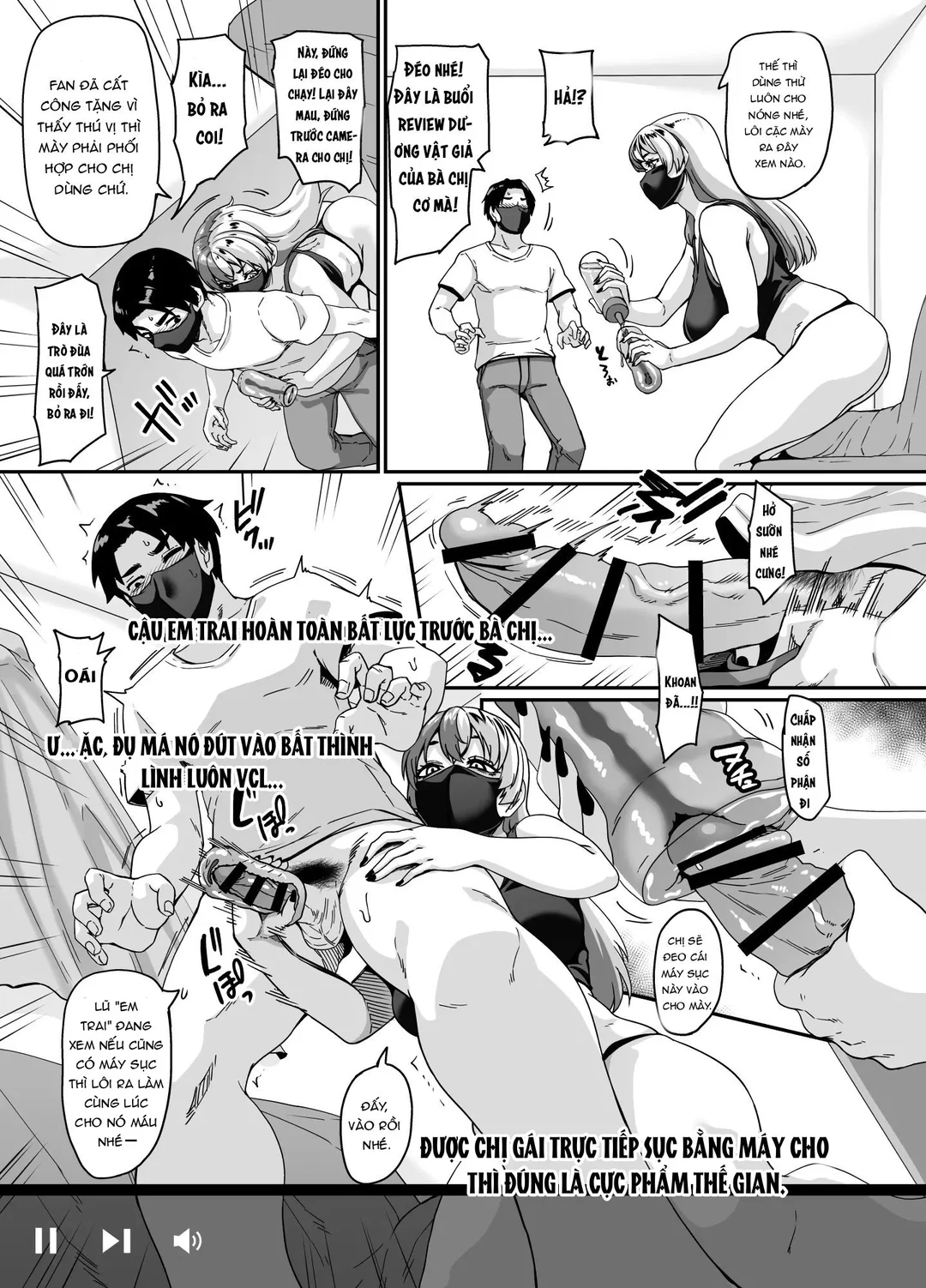 Buổi livestream sex của chị gái - Ch 2 - 9