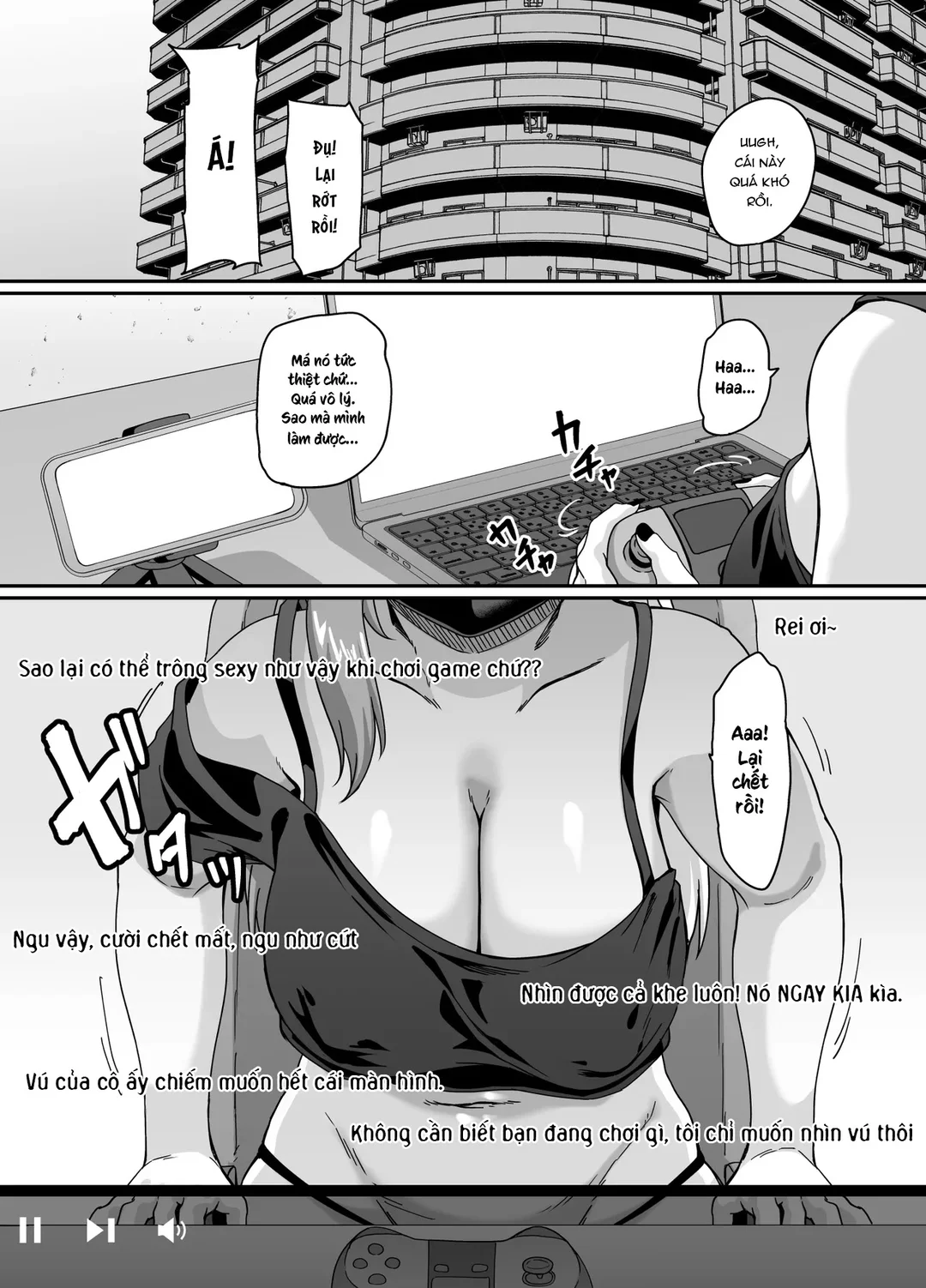 Buổi livestream sex của chị gái - Ch 1 - 2