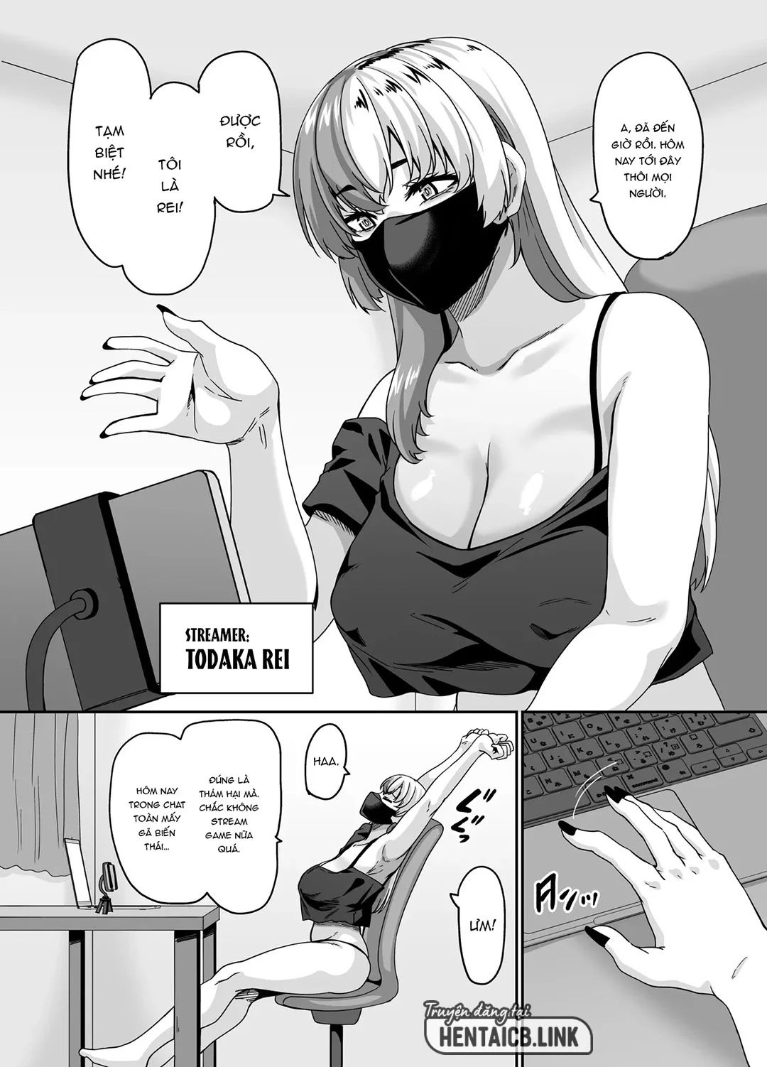 Buổi livestream sex của chị gái - Ch 1 - 3