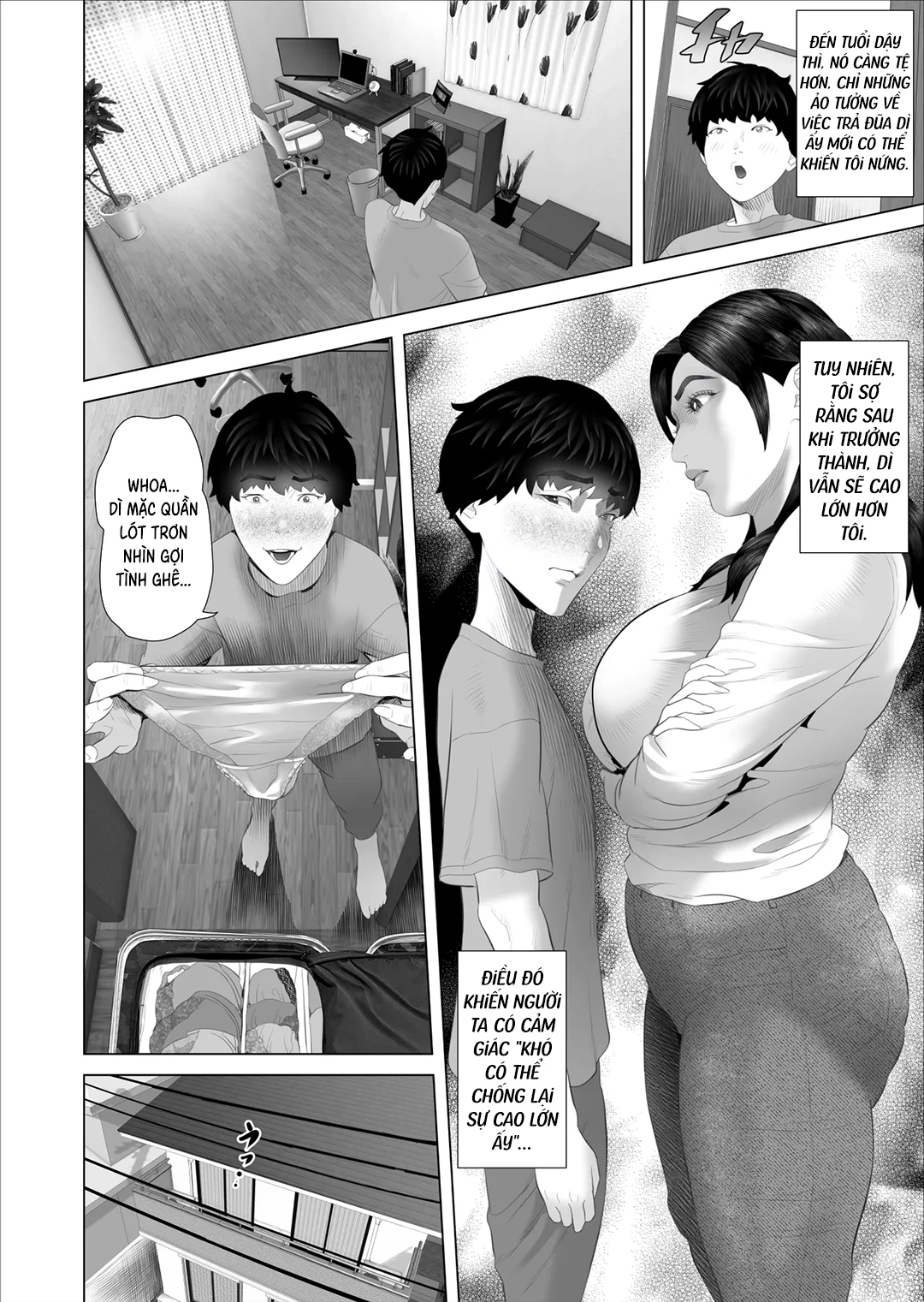 Bí mật của dì: đồ lót gợi cảm - 1ch 1 - 10