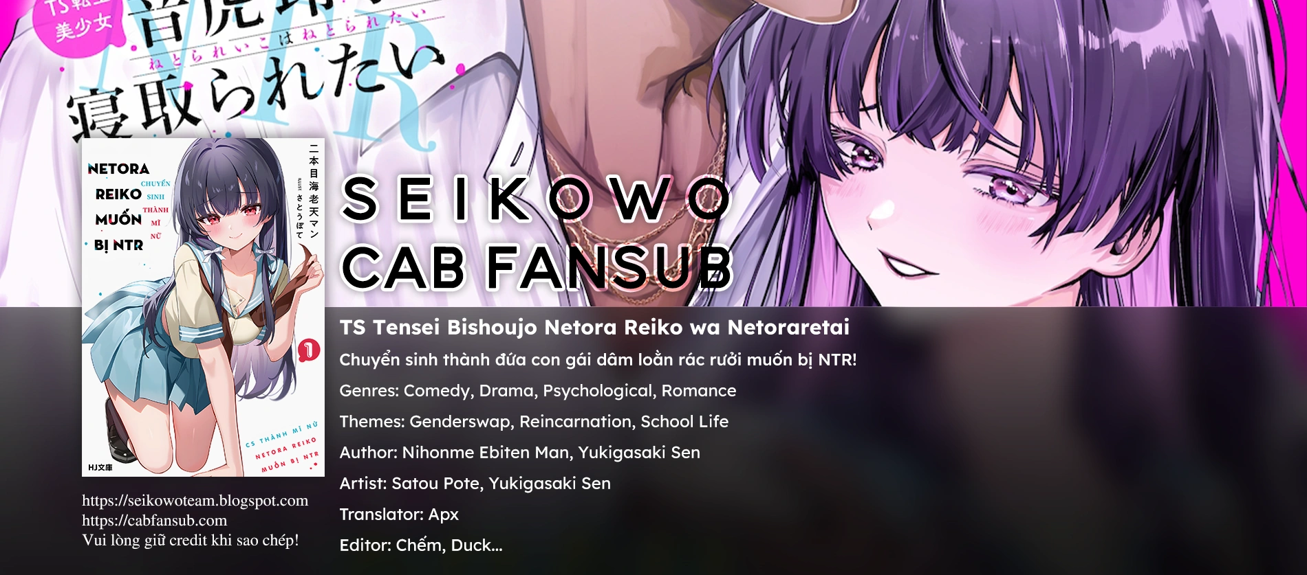 Chuyển sinh thành đứa con gái dâm loằn rác rưởi... - Ch01 Toi Se Tro Thanh Nu Chinh Bi Chiem %C4%91oat - 64