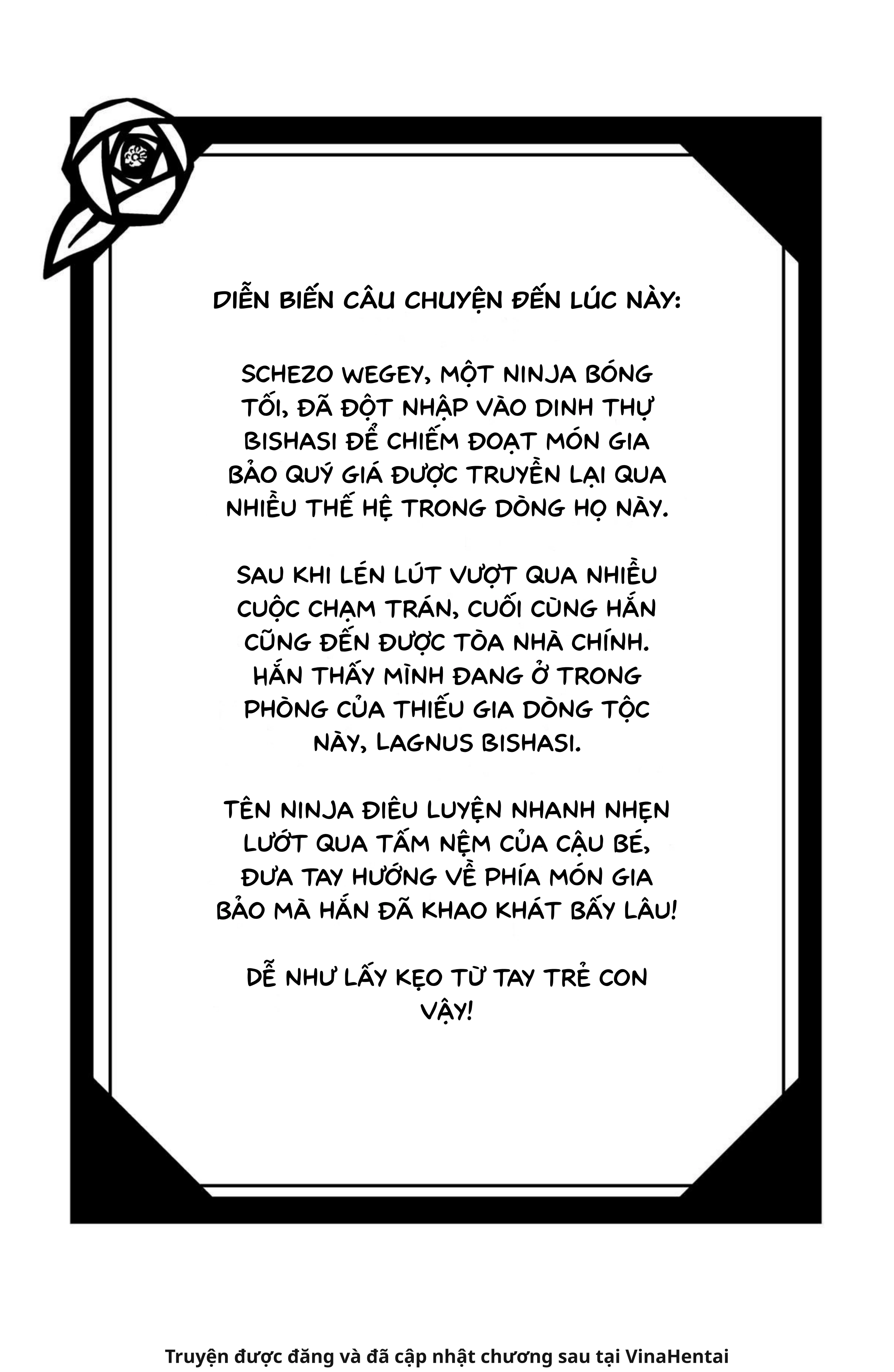 HOA DÂM NỞ RỘ! Chàng Nhẫn Giả Bóng Tối Lăng Nhă... - Oneshot - 3