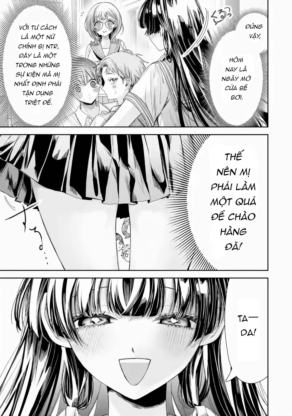 Chuyển sinh thành đứa con gái dâm loằn rác rưởi... - Ch04 2 Khoi %C4%91au Cua Mua He Uncen - 4