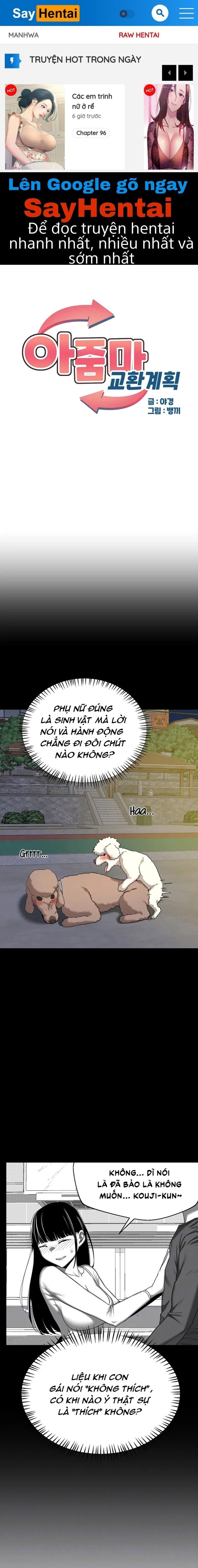 Kế hoạch trao đổi mẹ - Chương 24 - 1