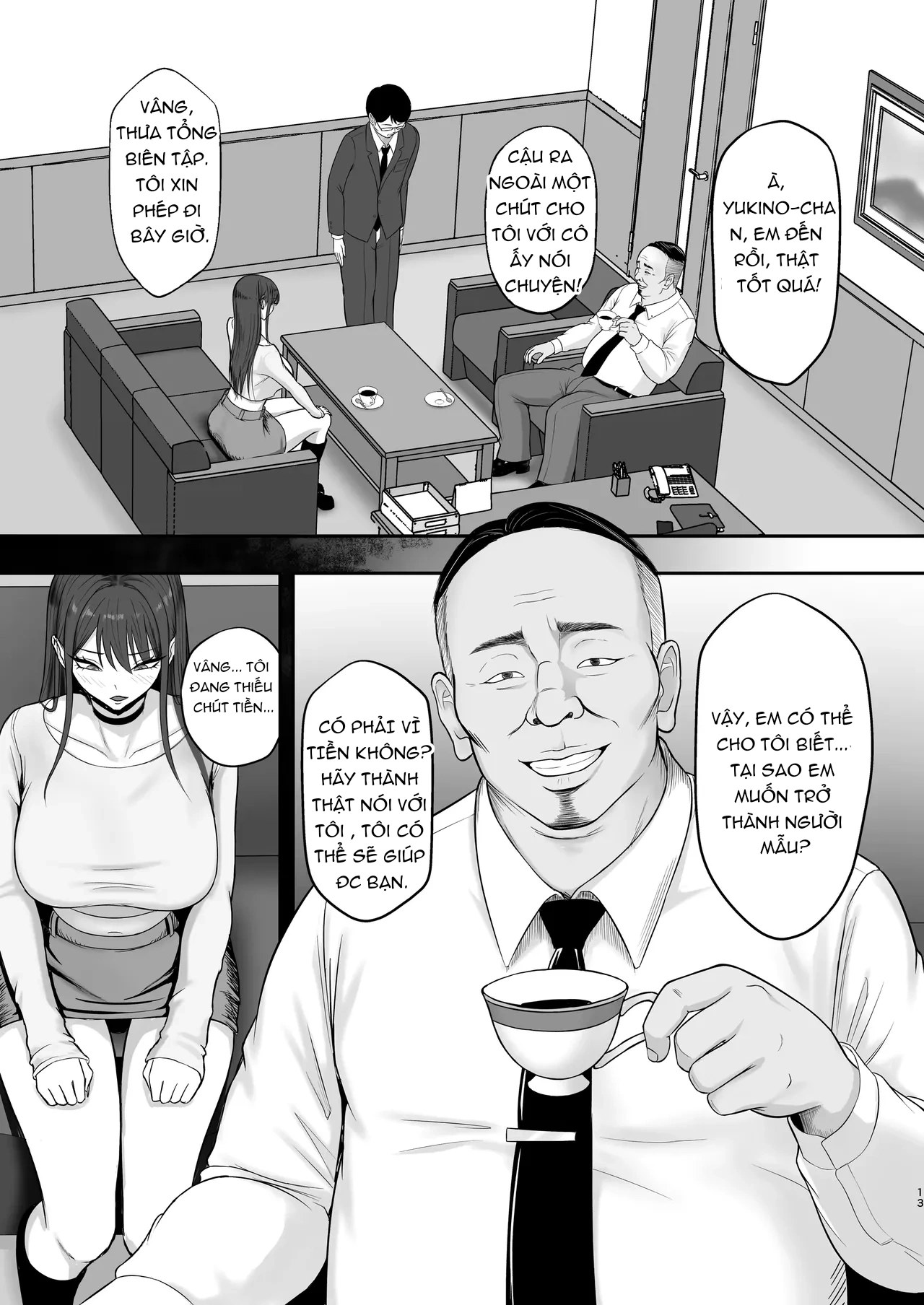 Hành trình gia nhập công ty người mẫu mà tôi lu... - chap 1 - 11