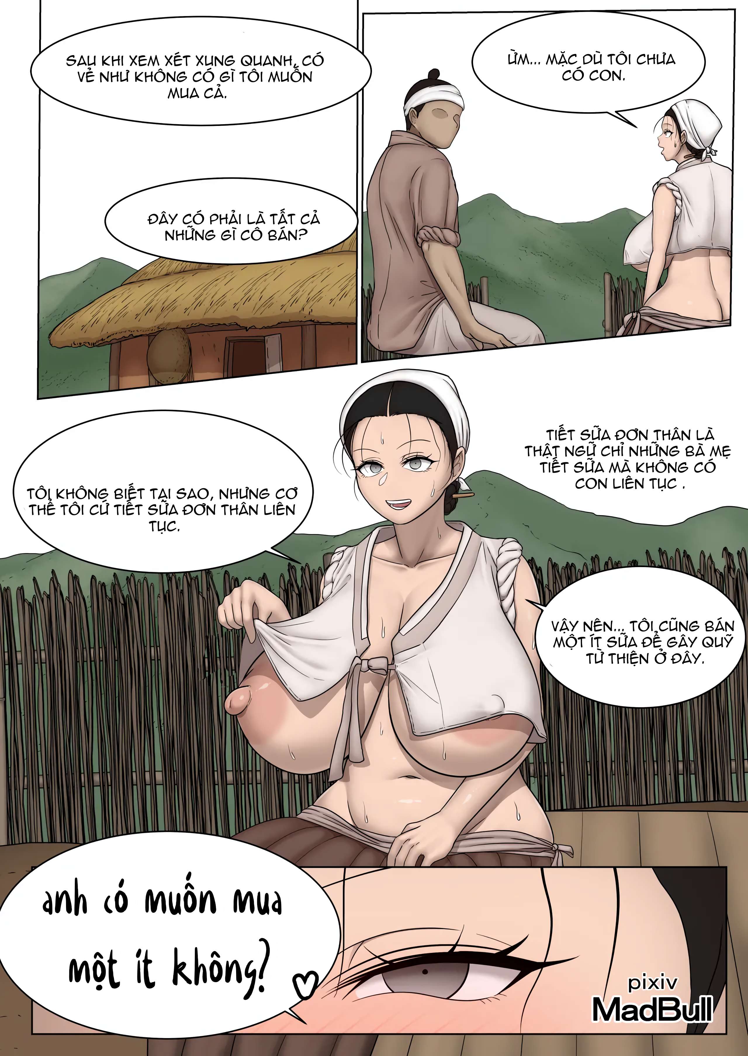 Cô Gái Bán Sữa - Oneshot - 2