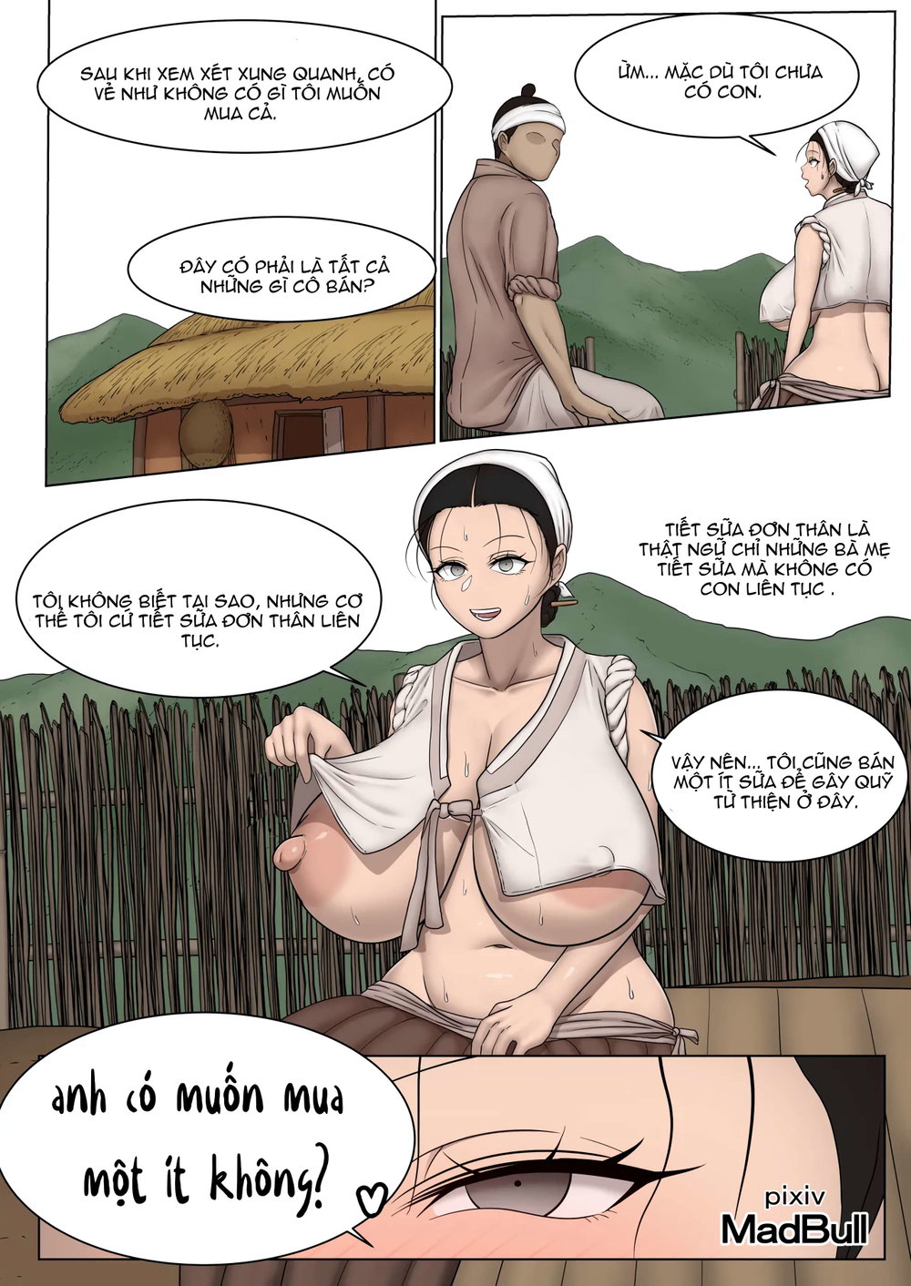 Cô Gái Bán Sữa - Oneshot - 2