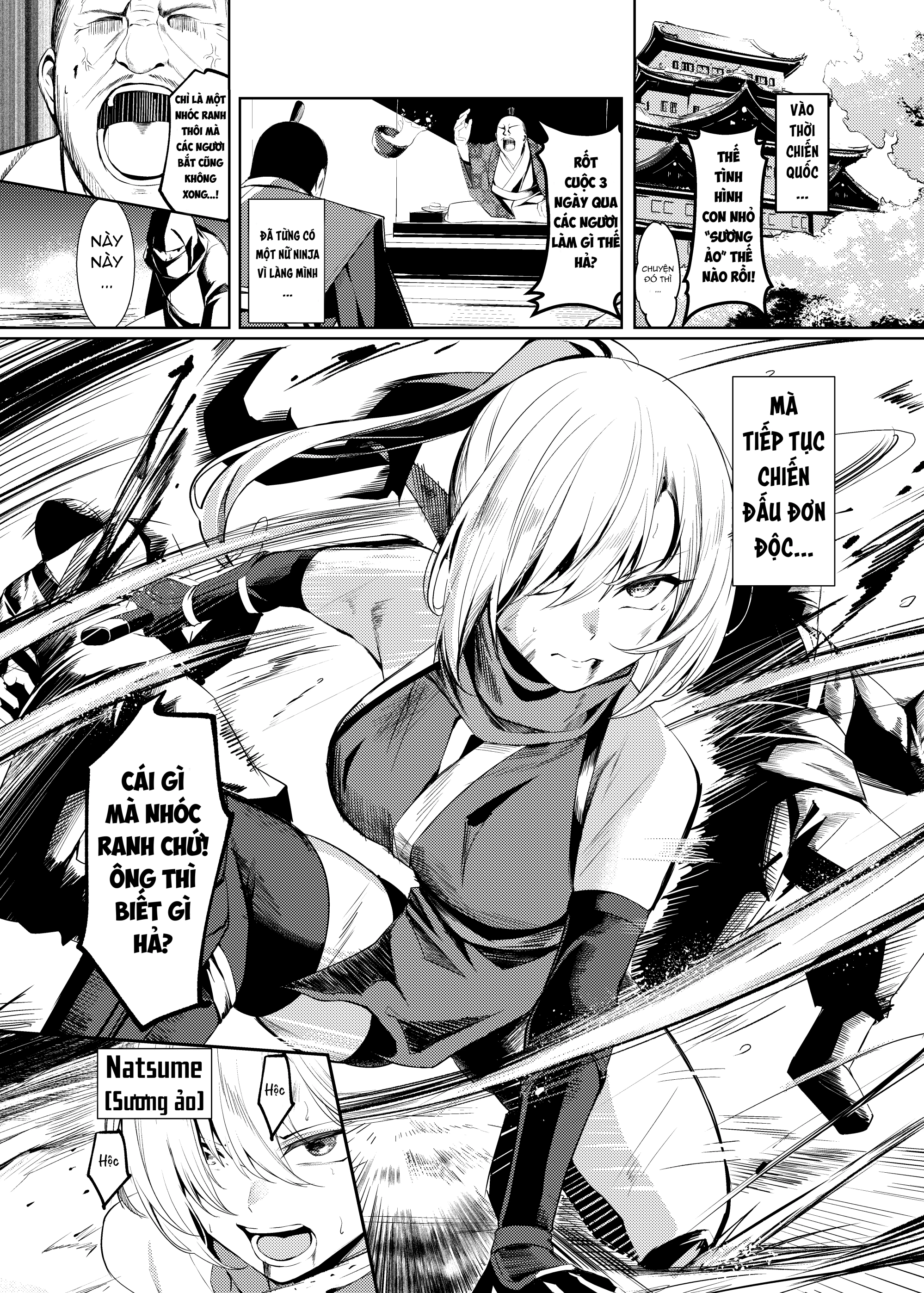 Choukyou Inroku - Chap 1: Sự đau khổ của nữ ninja Natsume - 4
