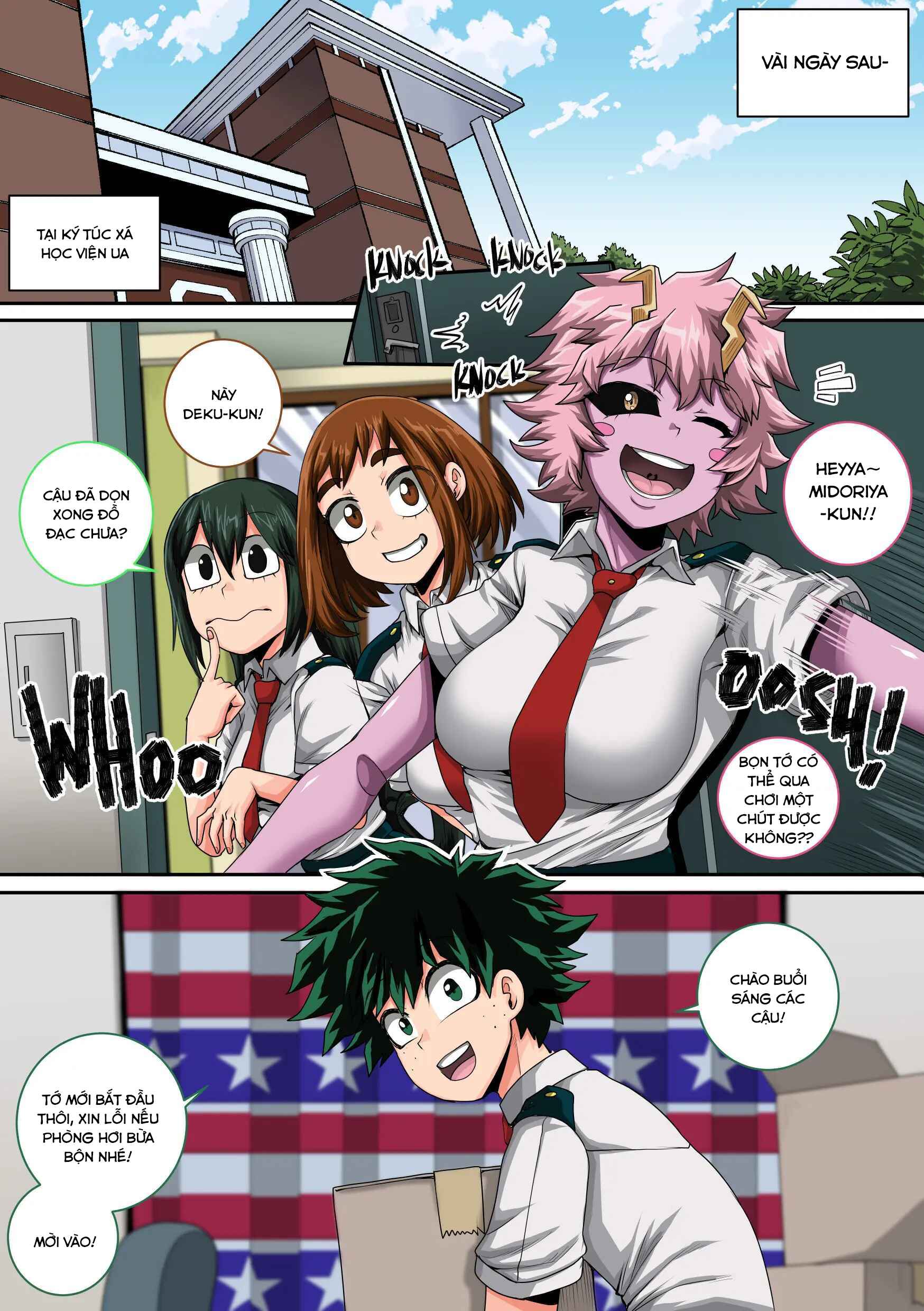 My Harem Academia Chapter 8 Part 3 Breaking int... - Full - 108