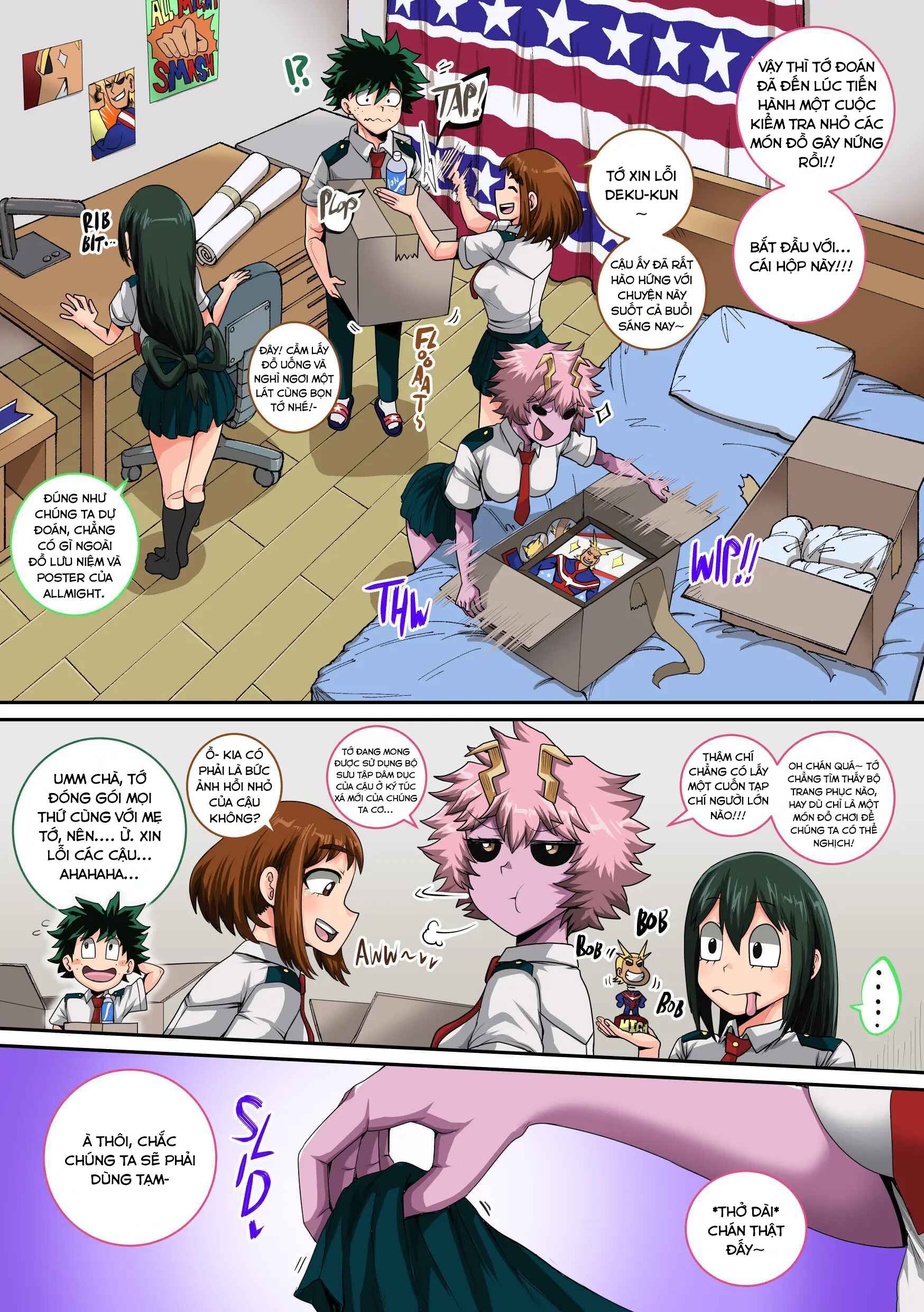 My Harem Academia Chapter 8 Part 3 Breaking int... - Full - 109