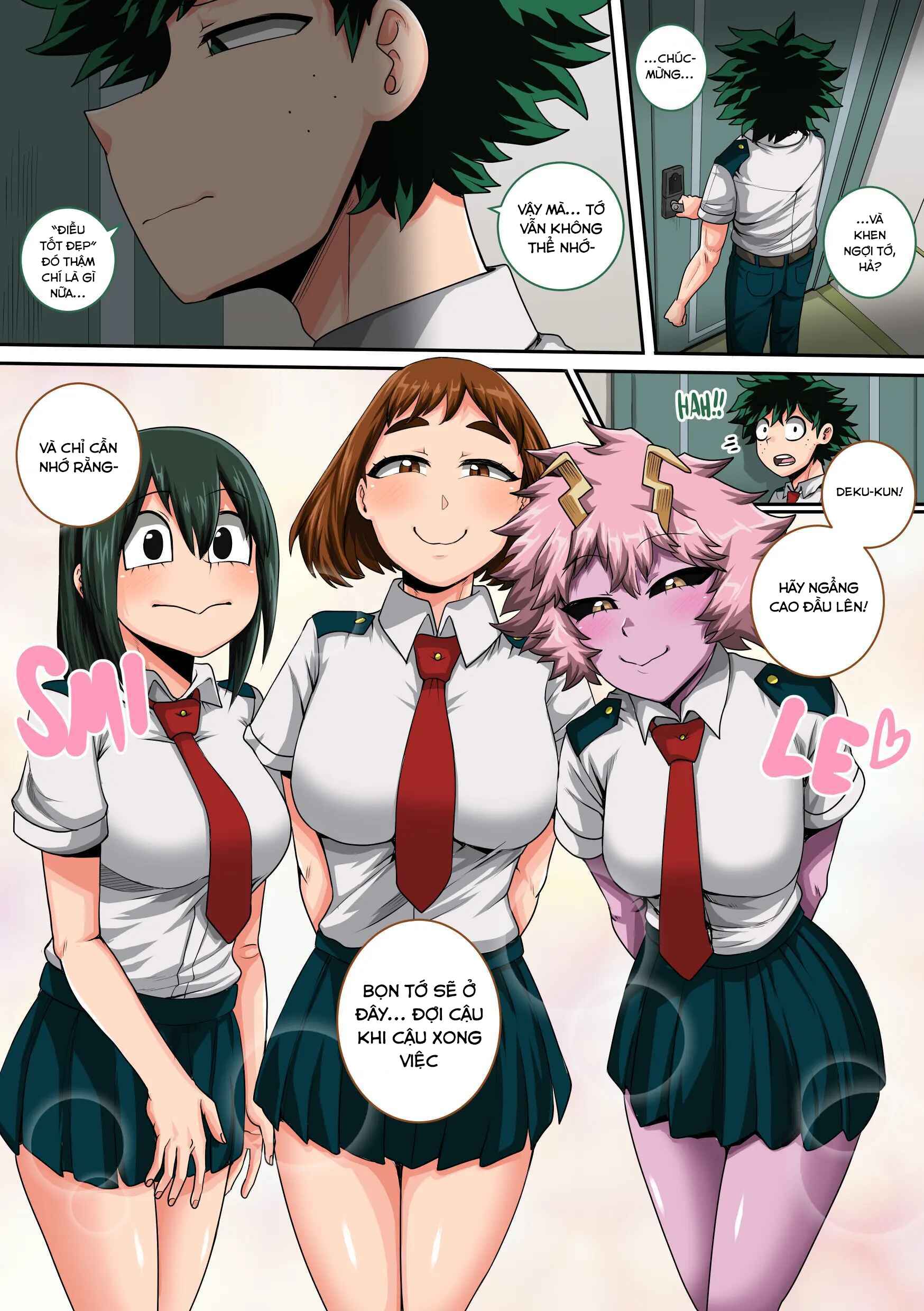 My Harem Academia Chapter 8 Part 3 Breaking int... - Full - 111