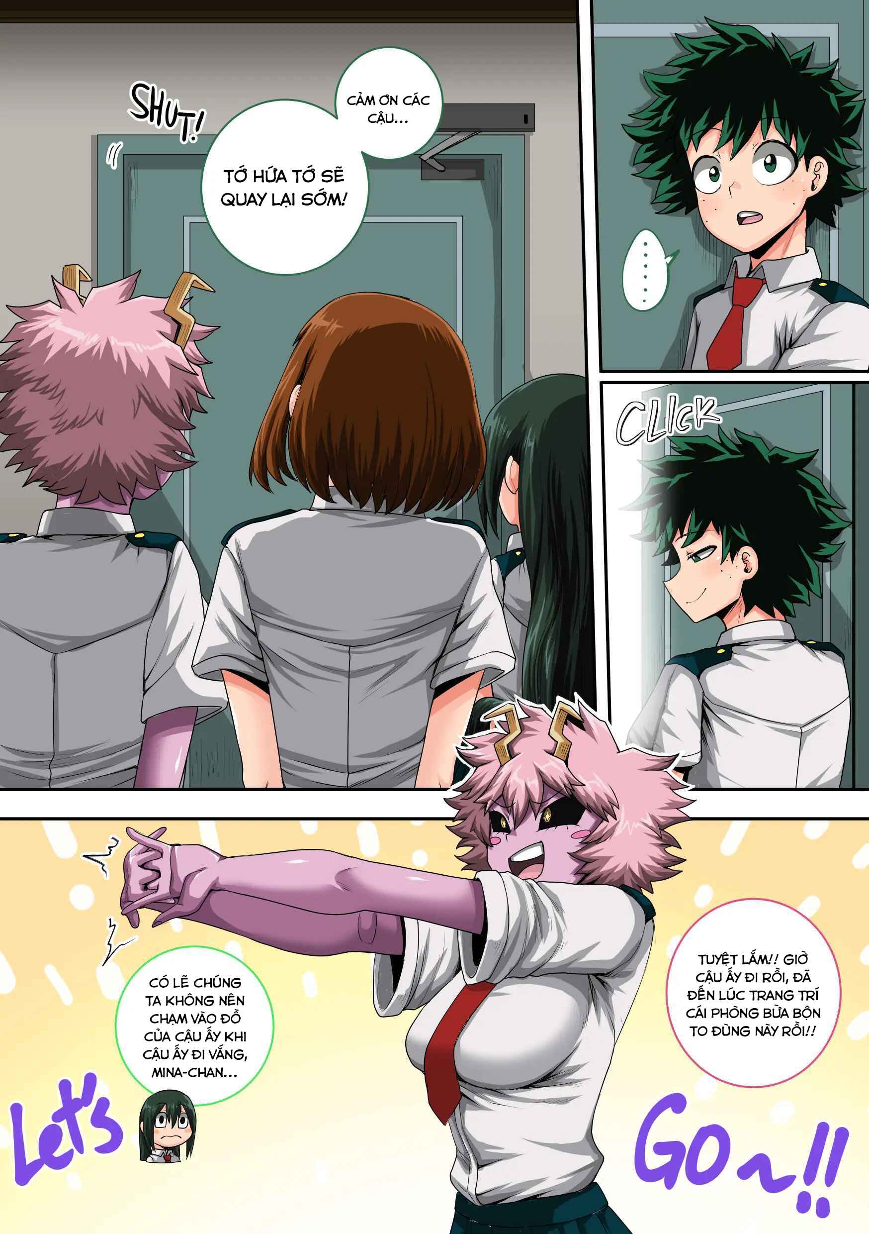 My Harem Academia Chapter 8 Part 3 Breaking int... - Full - 112