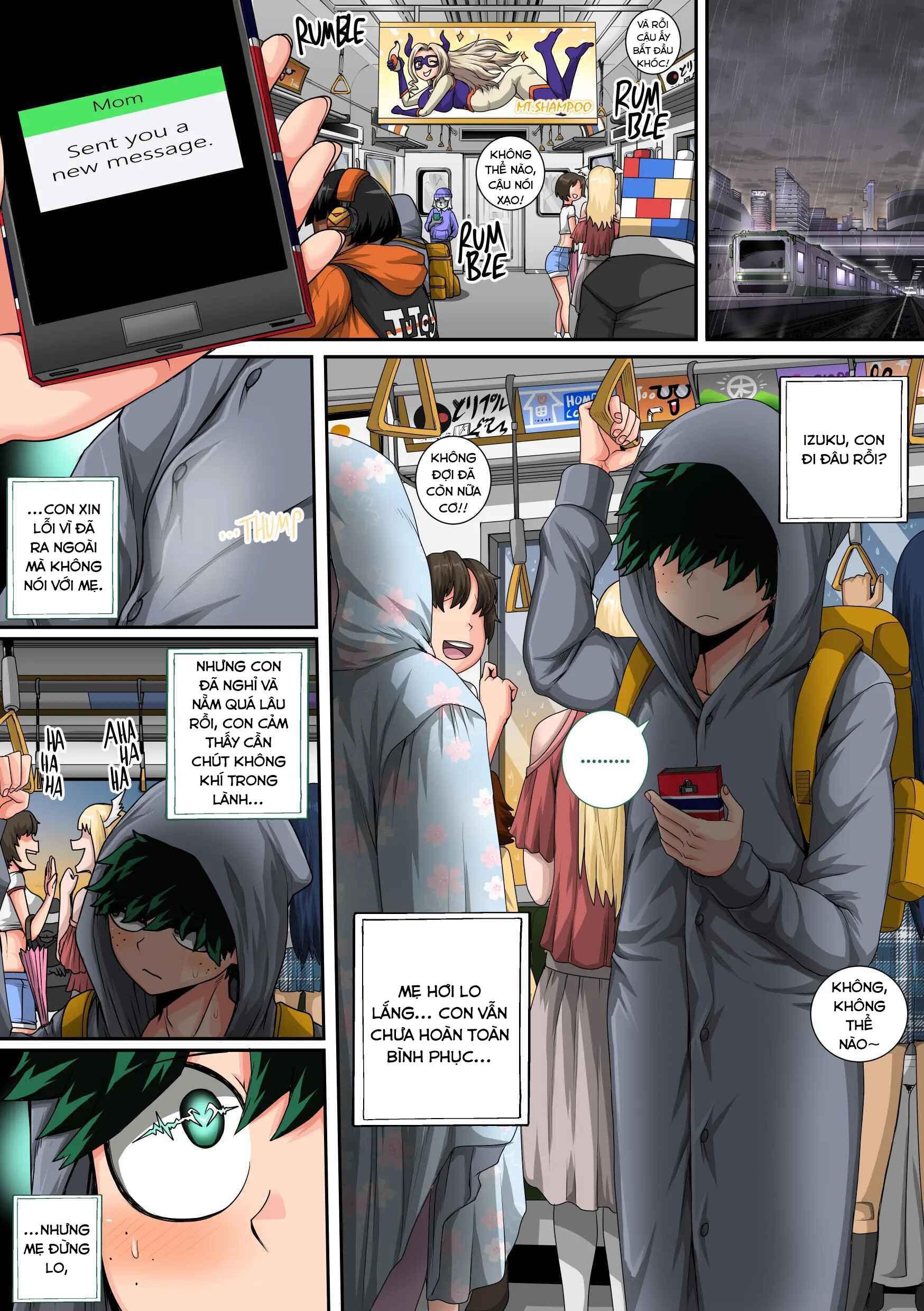 My Harem Academia Chapter 8 Part 3 Breaking int... - Full - 14