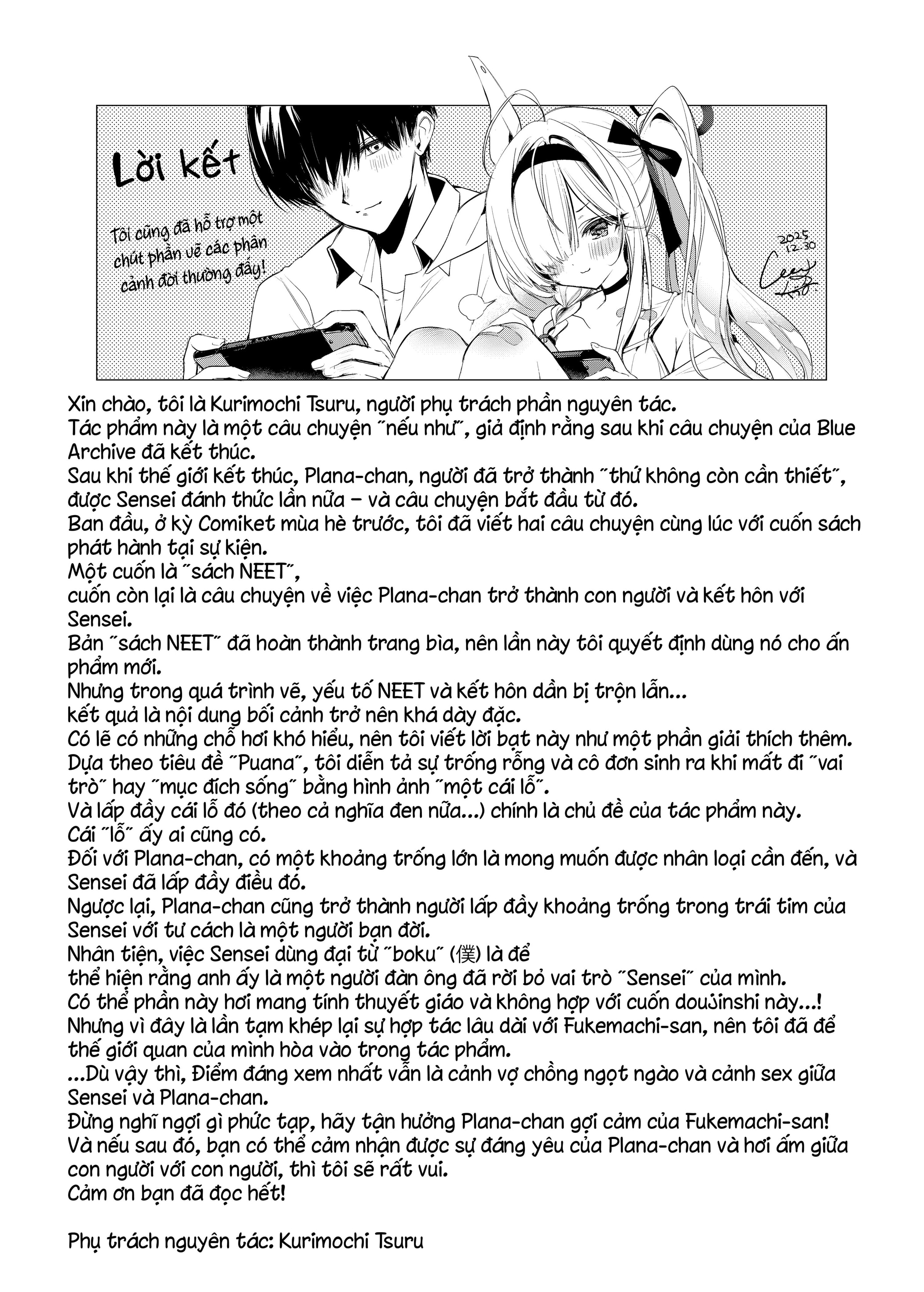 Puana – Đêm mặn nồng cùng cô nàng neet Plana - Oneshot Cg Bonus - 30