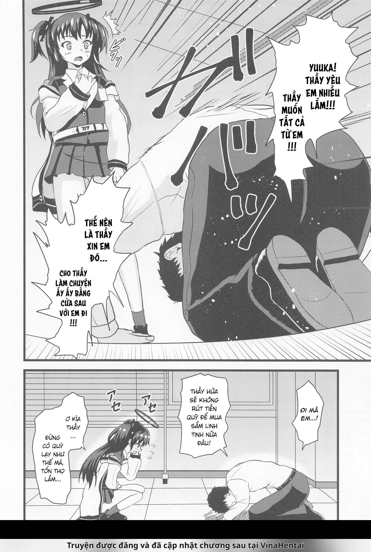 Yuuka à! Cho thầy "đi cửa sau" em nhé! - 孤独终究会被圆满补偿 - 3