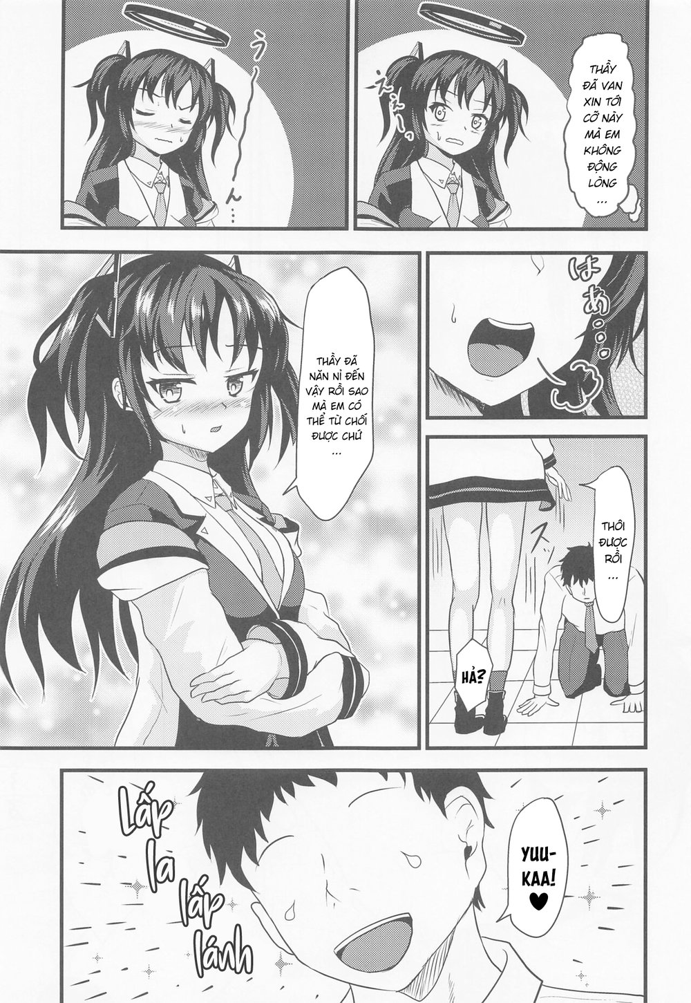 Yuuka à! Cho thầy "đi cửa sau" em nhé! - 孤独终究会被圆满补偿 - 4