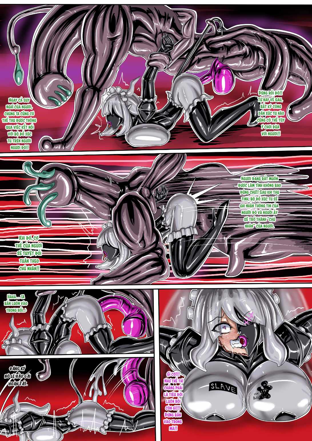 Masks & Latex & Maid - Oneshot - 19