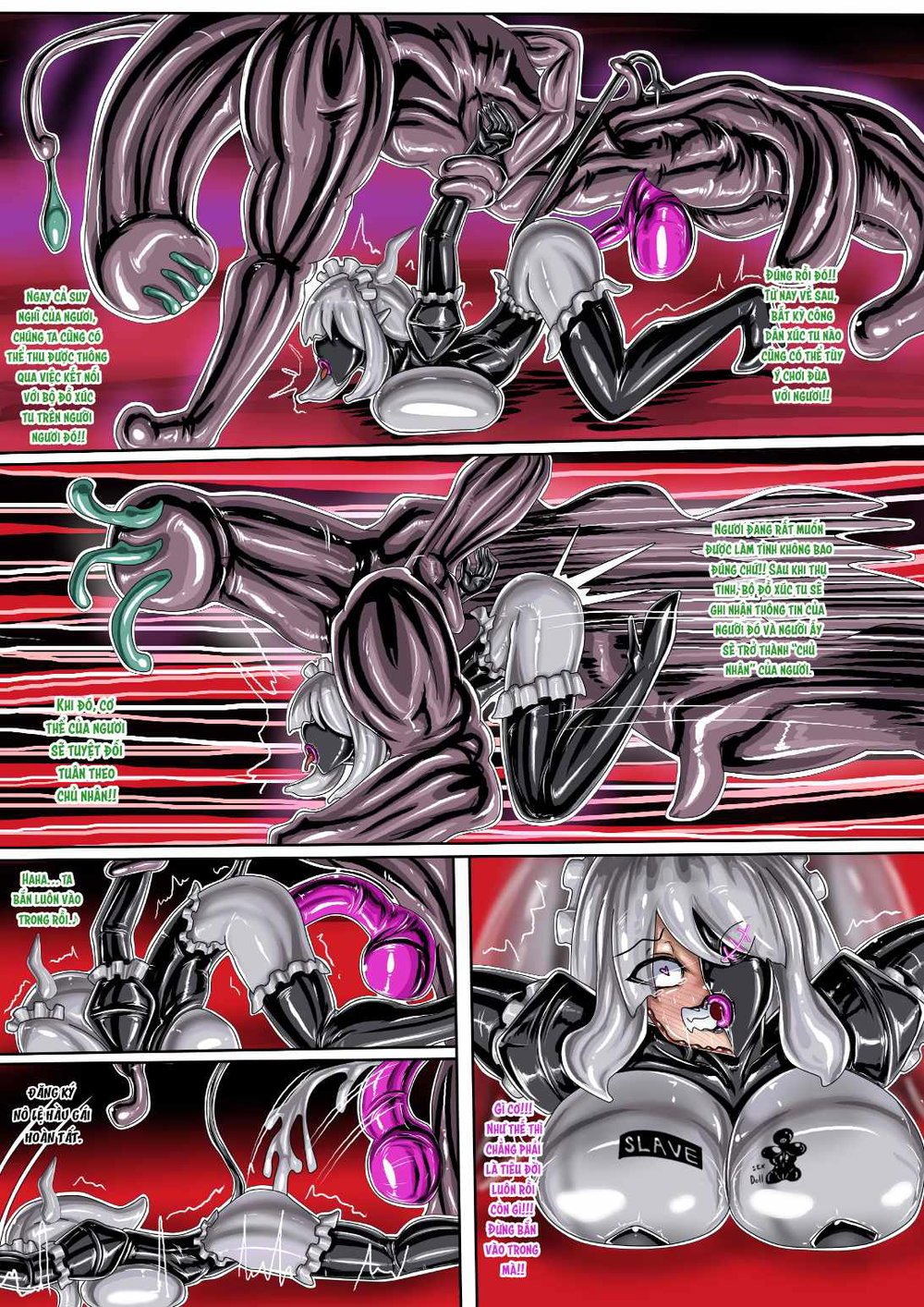 Masks & Latex & Maid - Oneshot - 19