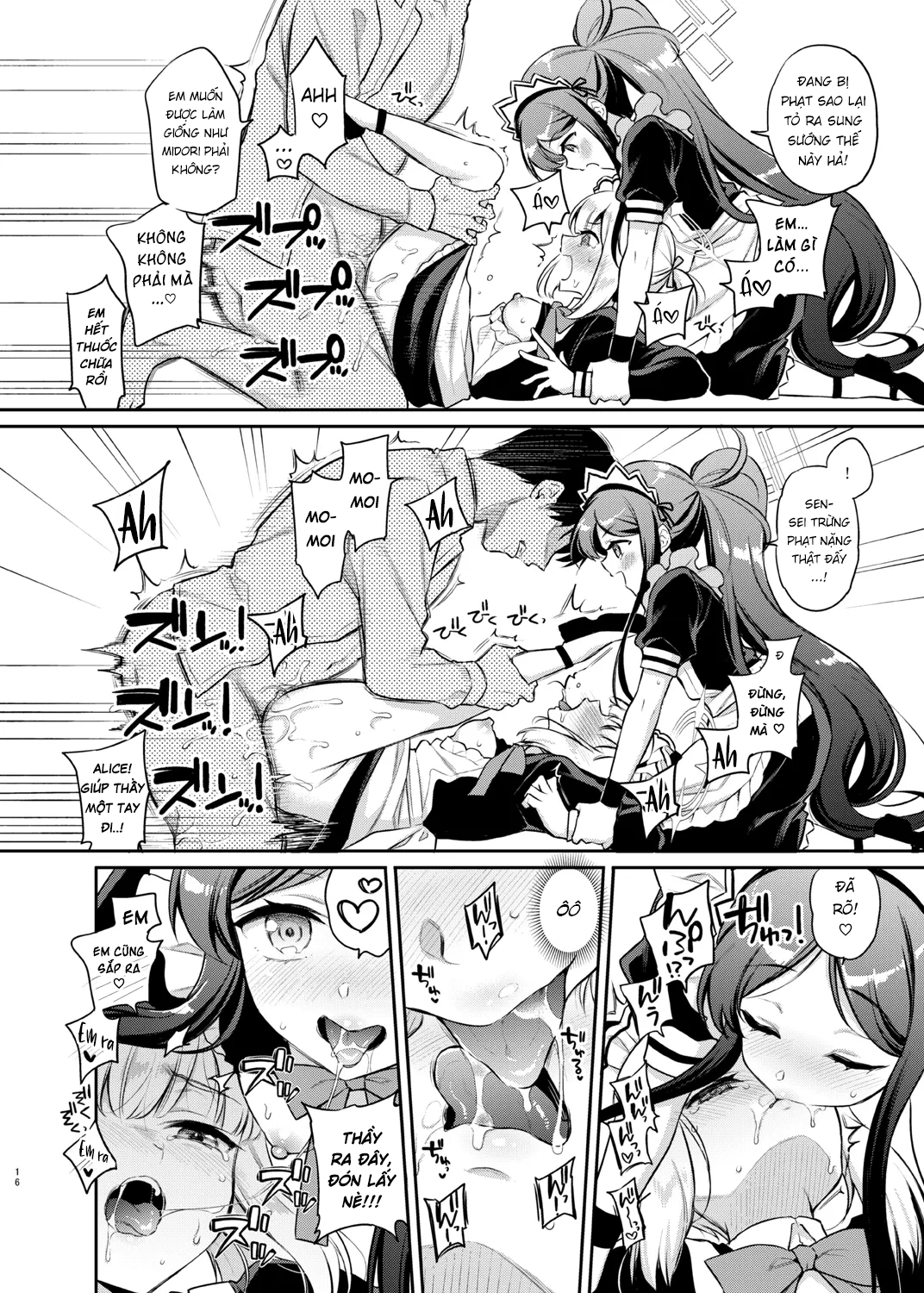 Game chinh phục sensei ♡ Maid Harem Edition - Oneshot Kho Dai 1 Can 4 - 17