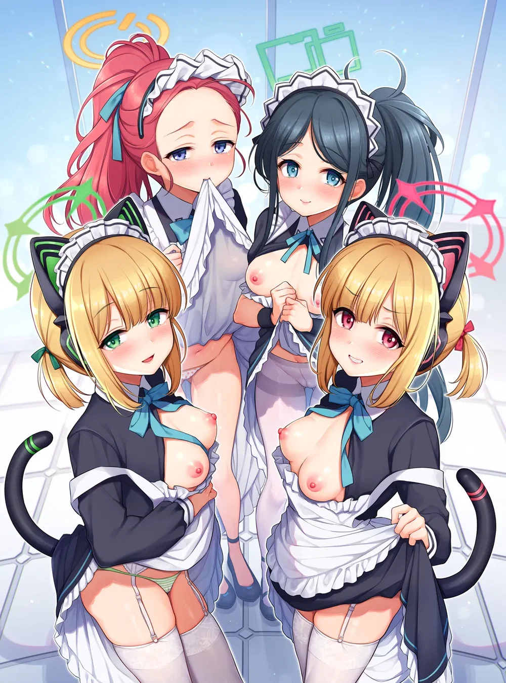 Game chinh phục sensei ♡ Maid Harem Edition - Oneshot Kho Dai 1 Can 4 - 3