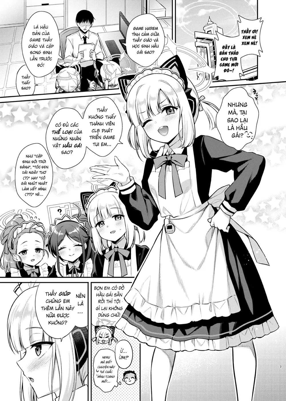 Game chinh phục sensei ♡ Maid Harem Edition - Oneshot Kho Dai 1 Can 4 - 4