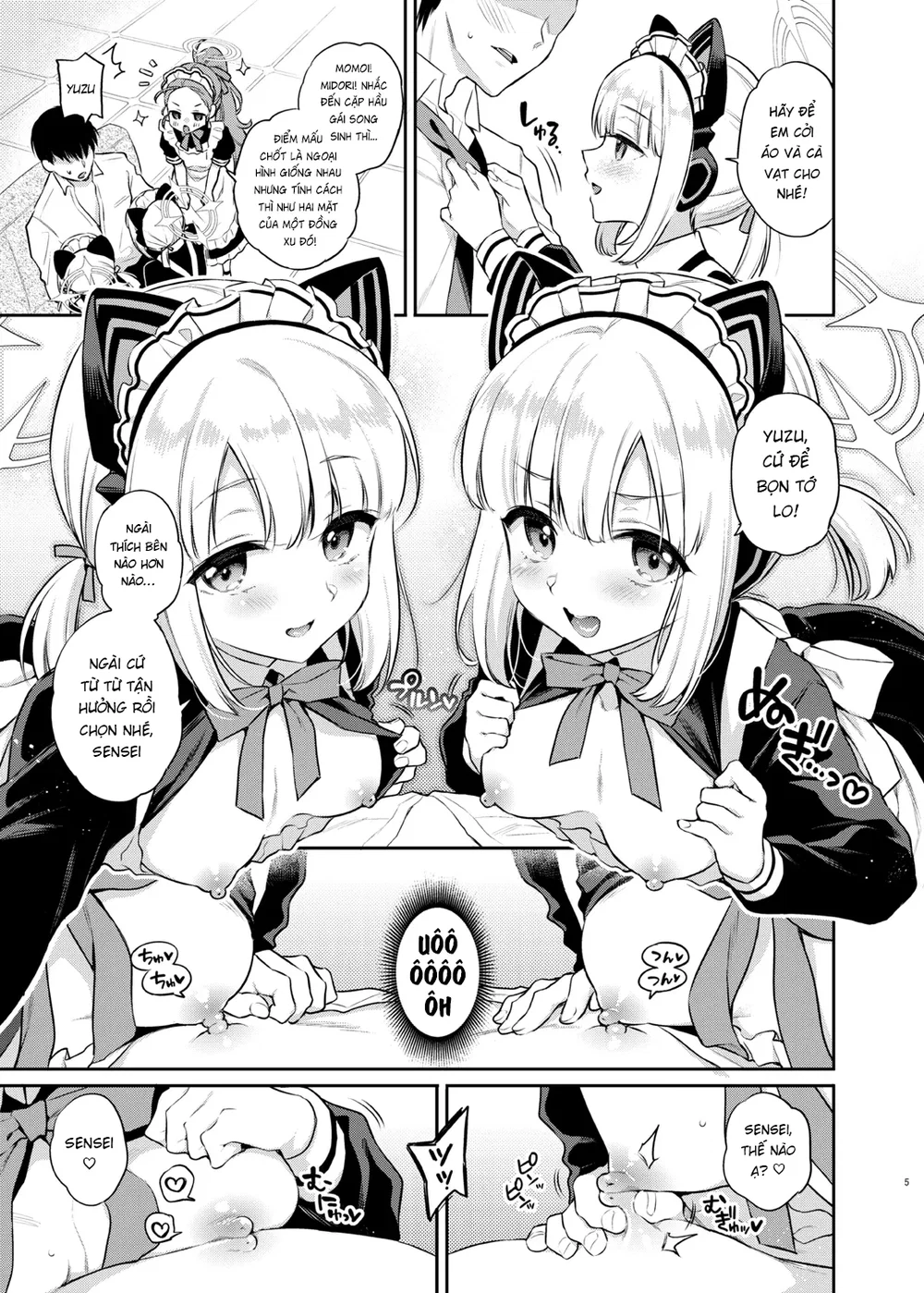 Game chinh phục sensei ♡ Maid Harem Edition - Oneshot Kho Dai 1 Can 4 - 6