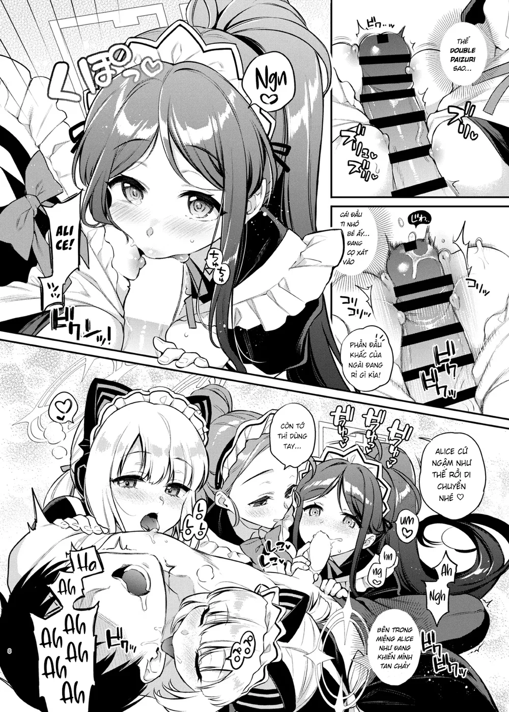 Game chinh phục sensei ♡ Maid Harem Edition - Oneshot Kho Dai 1 Can 4 - 9