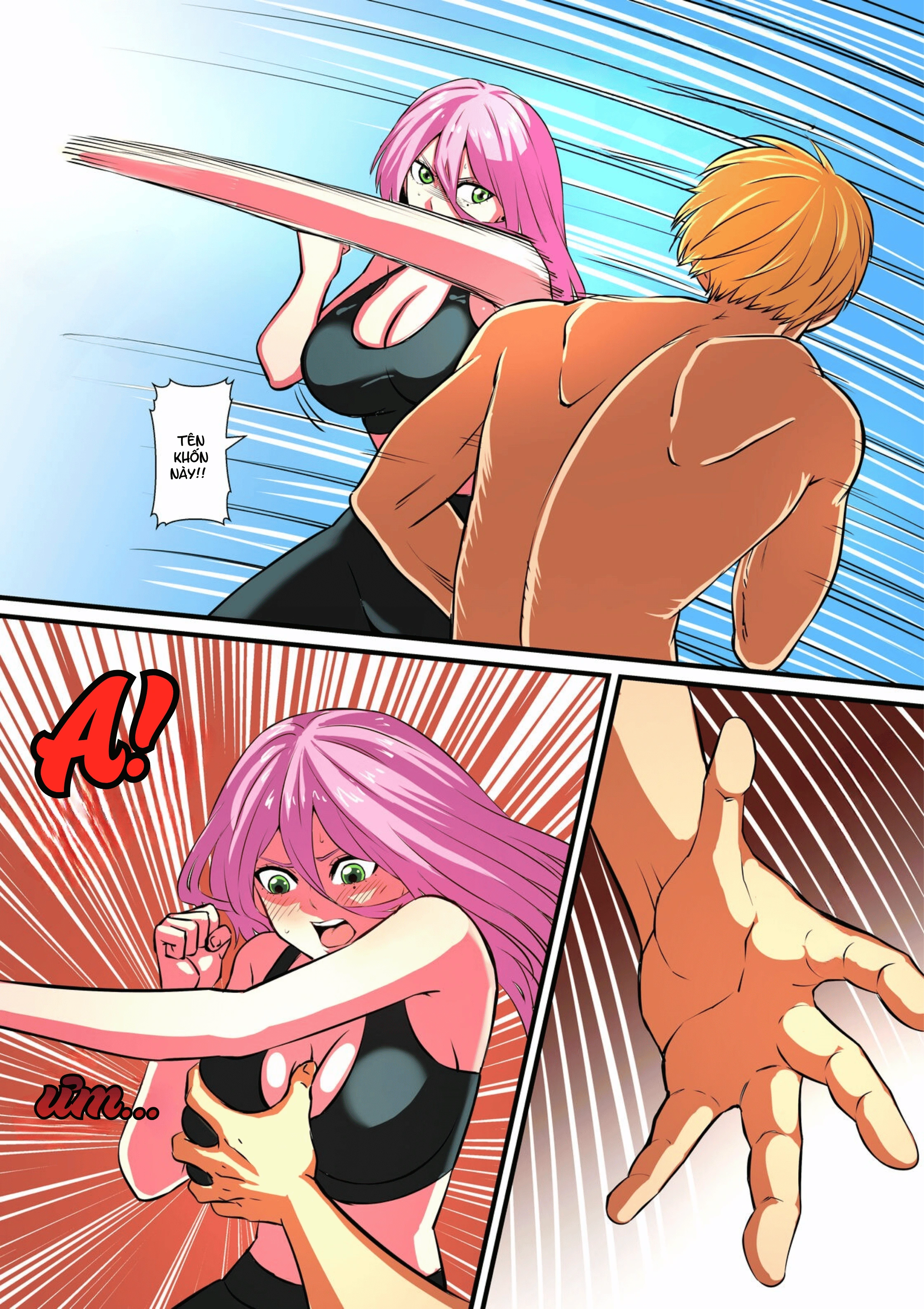 Chuyện tôi bị đàn anh biến thành nữ - Chương 2 (FULL MÀU) - 11