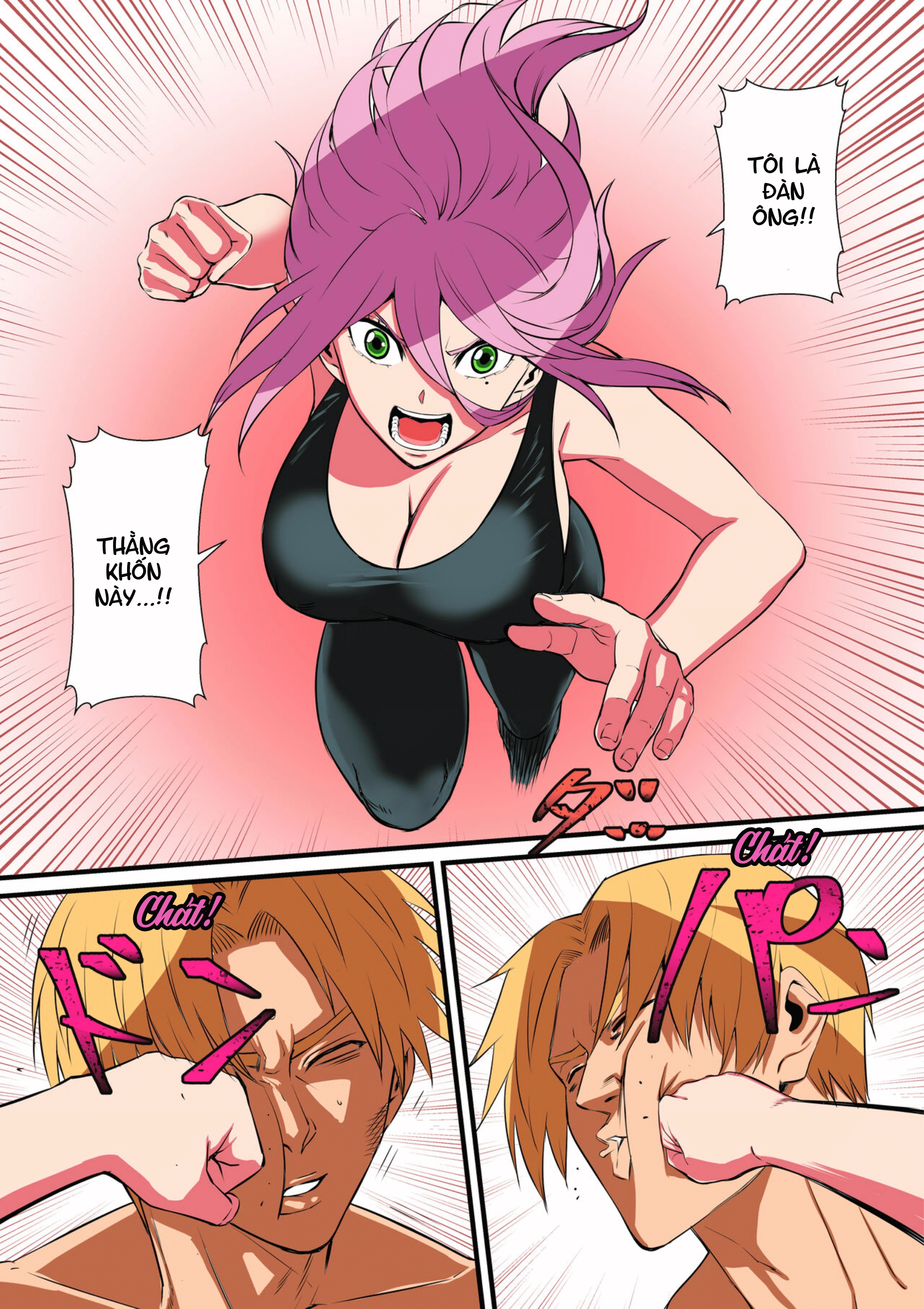 Chuyện tôi bị đàn anh biến thành nữ - Chương 2 (FULL MÀU) - 23