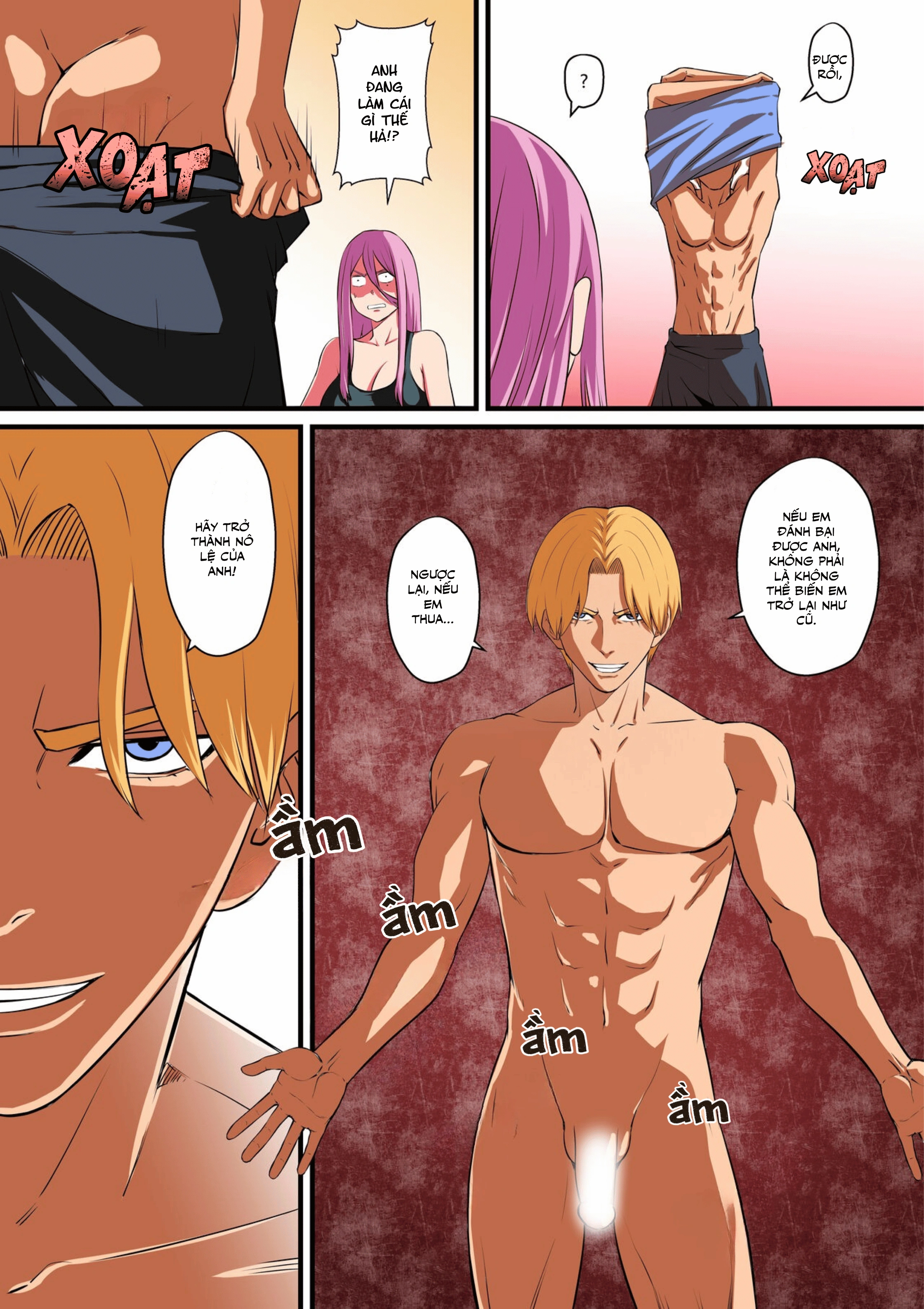 Chuyện tôi bị đàn anh biến thành nữ - Chương 2 (FULL MÀU) - 9