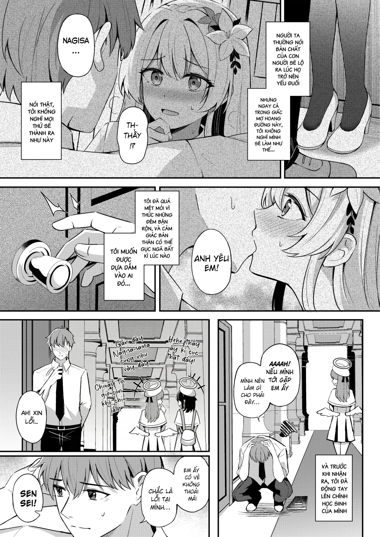 Giờ trà tình yêu cùng Nagisa - Thay Co Muon Dung Kombucha Khong - 4