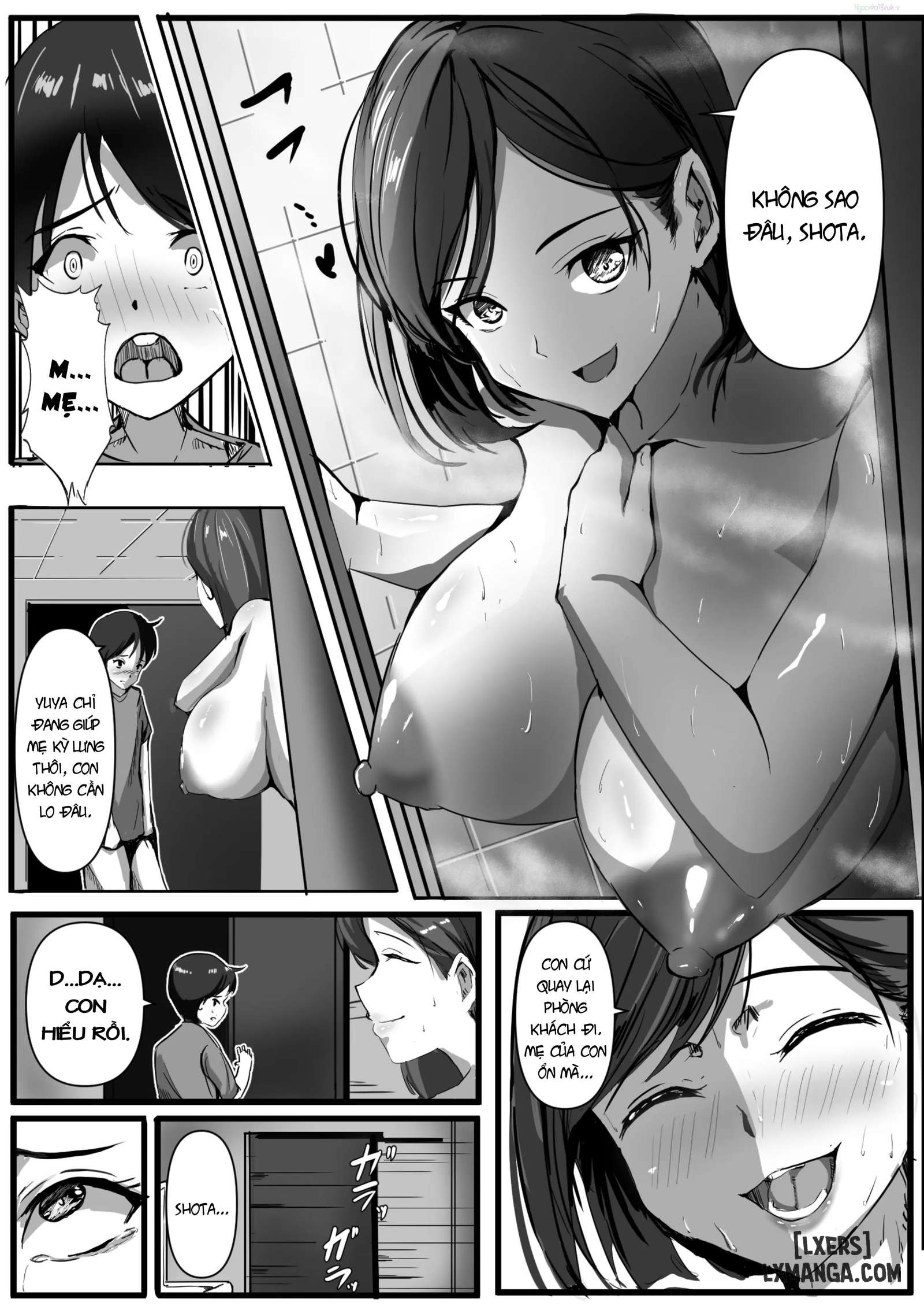 Haha wa Tomo ni Dakareru - Oneshot - 17