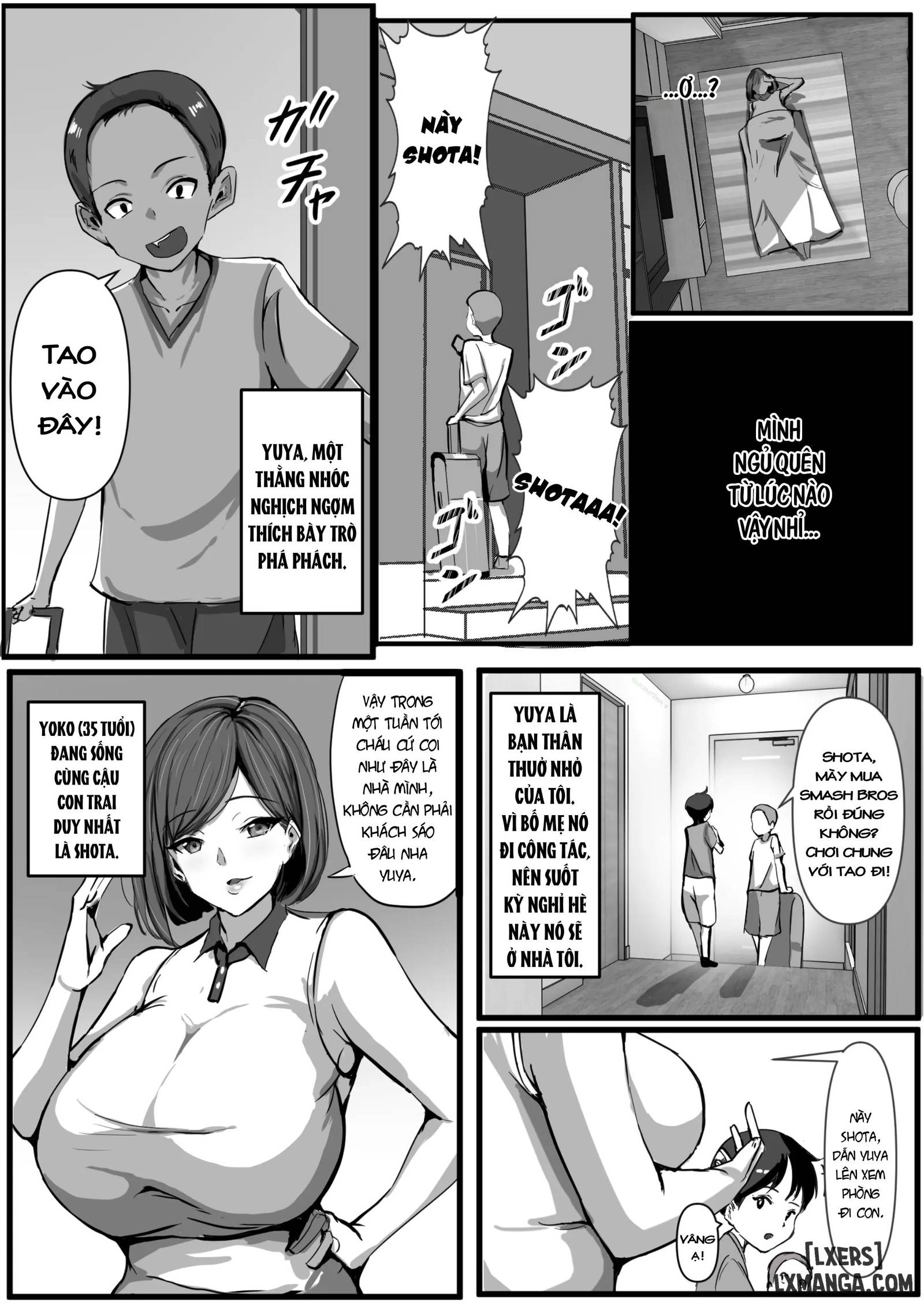 Haha wa Tomo ni Dakareru - Oneshot - 4